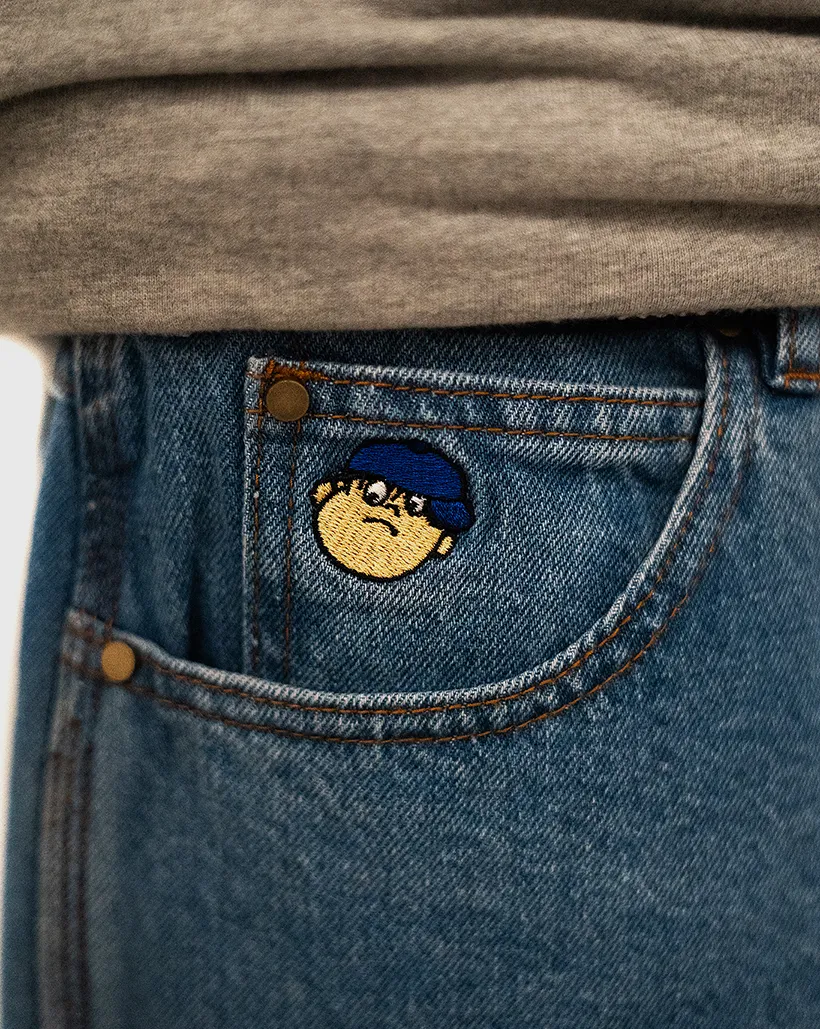 Significant Advantage Comfortable" Butter Goods Santosuosso Denim Jeans - Washed Indigo