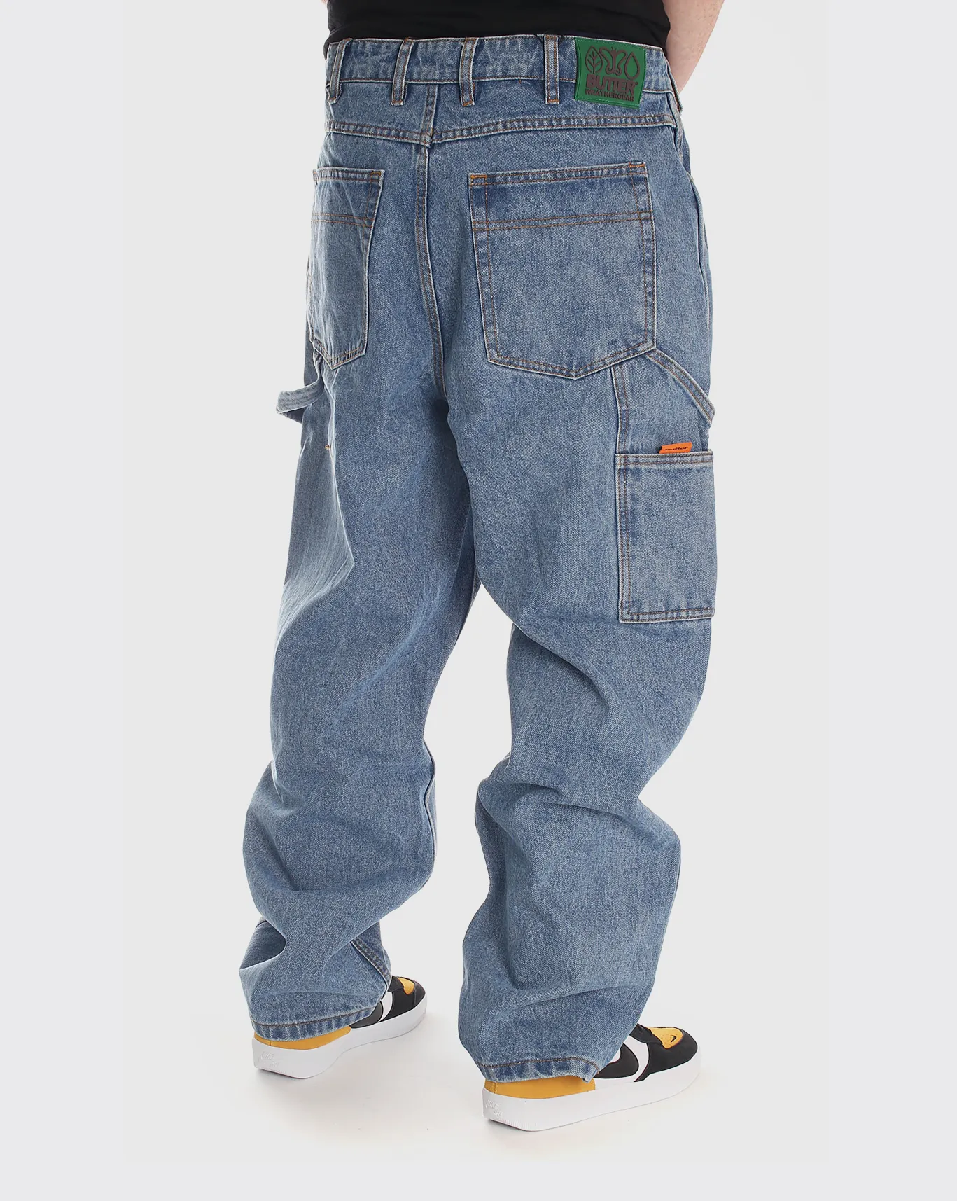 Ski Wear Comfort Idea Butter Goods Weathergear Denim Pant - Indigo