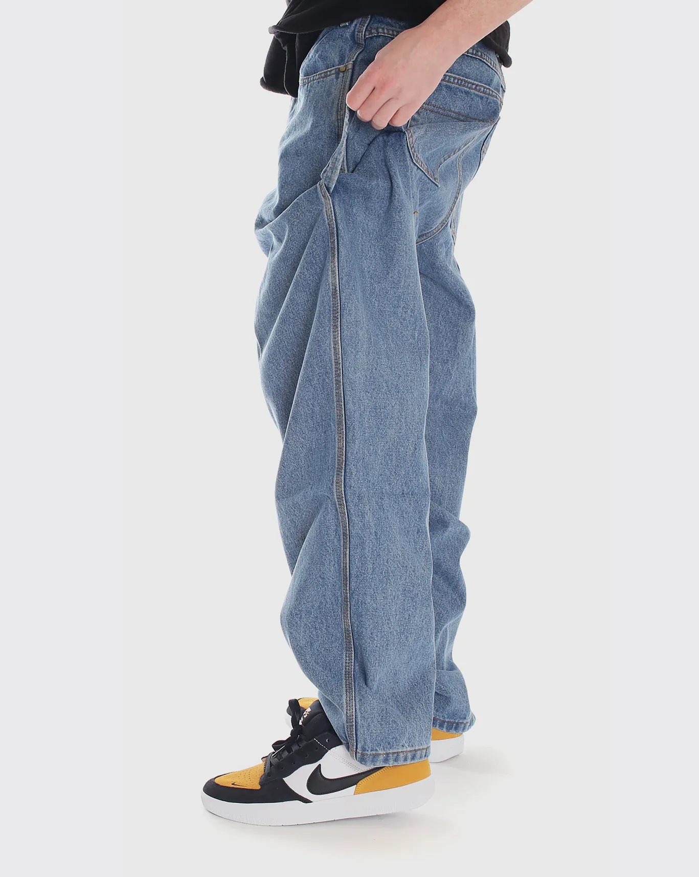 Dense Foam Anti-Second Coming Butter Goods Weathergear Denim Pant - Indigo