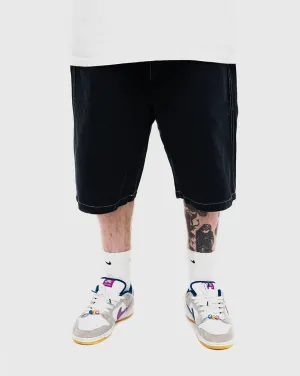 Coolmax-Fit Opulent Design Butter Goods Work Shorts - Navy
