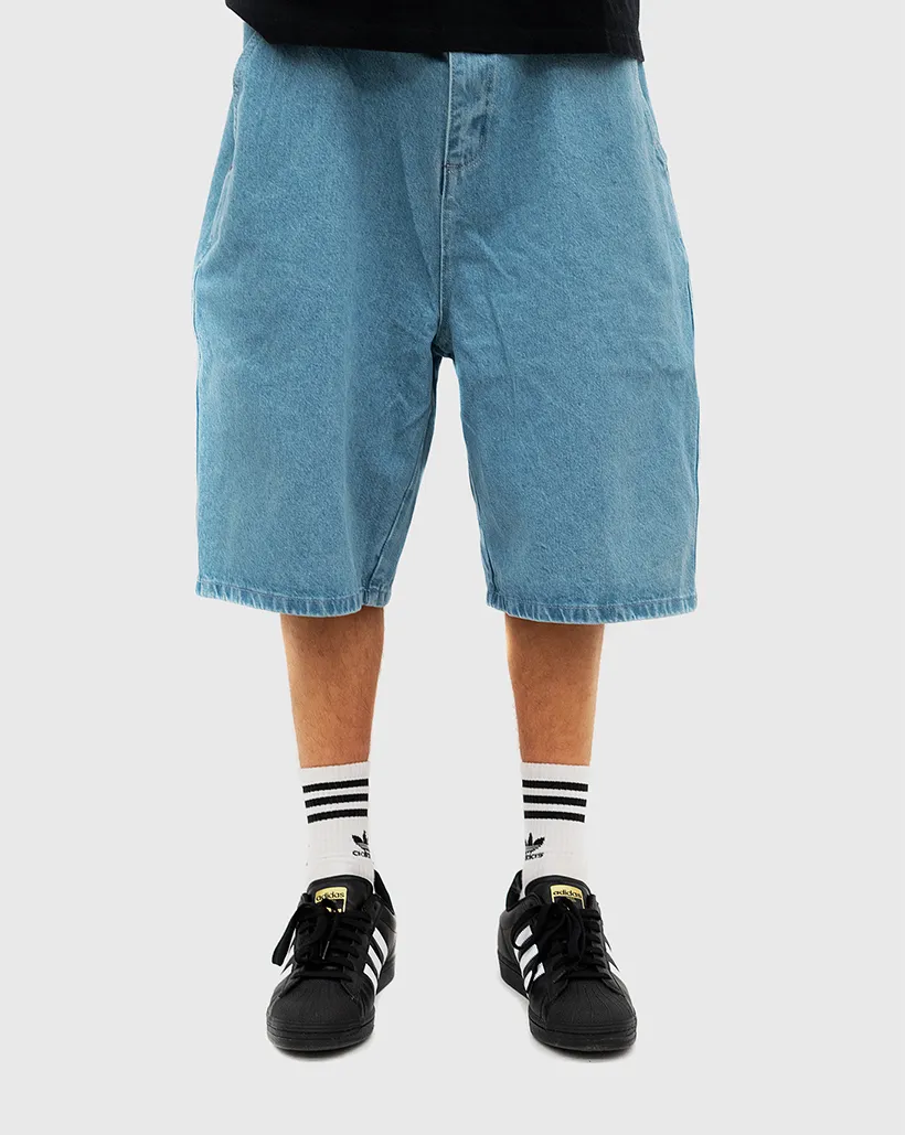 Butter Goods Work Shorts - Washed Indigo Sports Feature