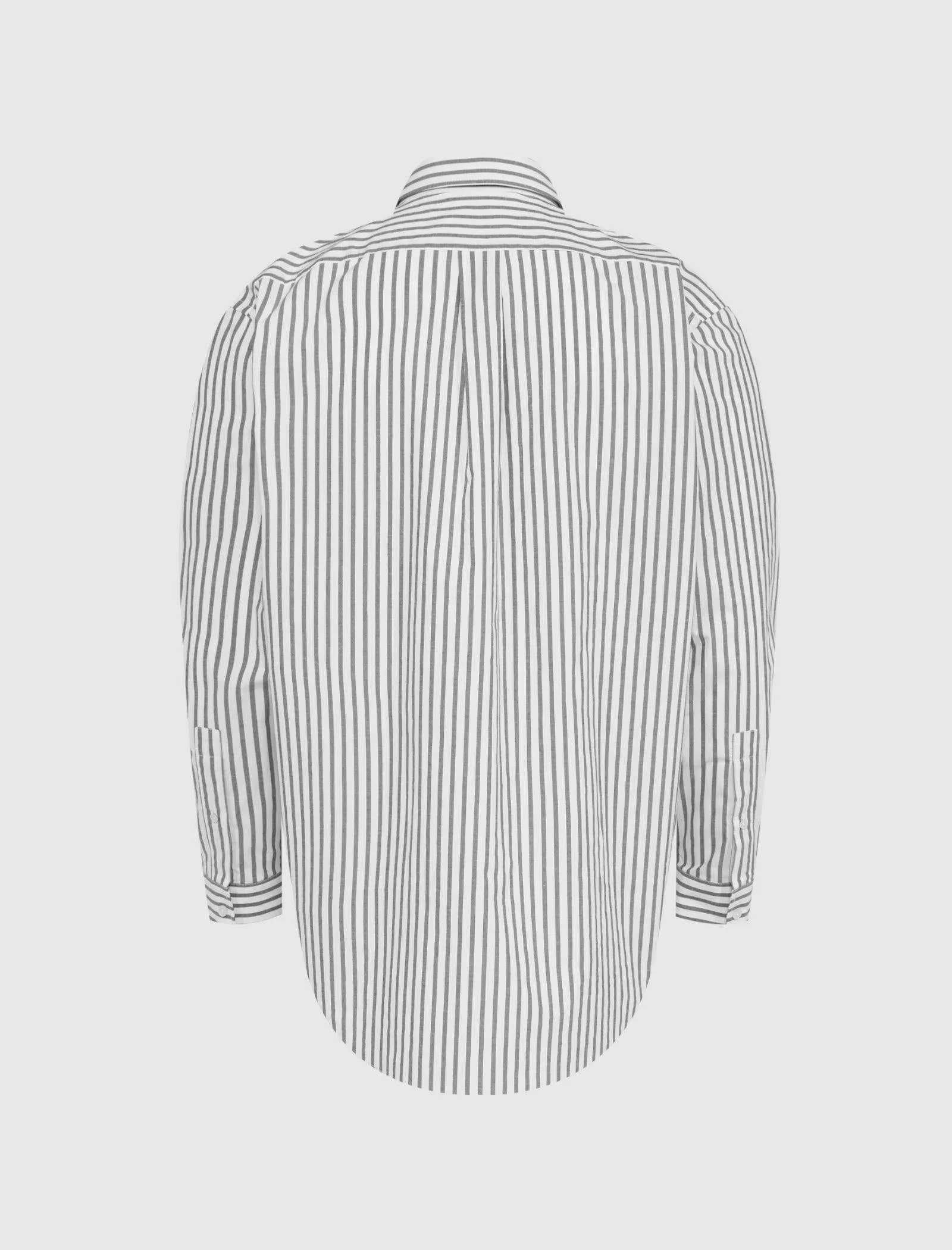 Light - Duty Round Collar Button Down Shirt