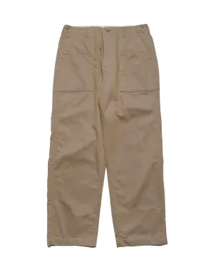 Engineered Garments Fatigue Pant Khaki/Blue Pc Iridescent Heavy Twill Pass