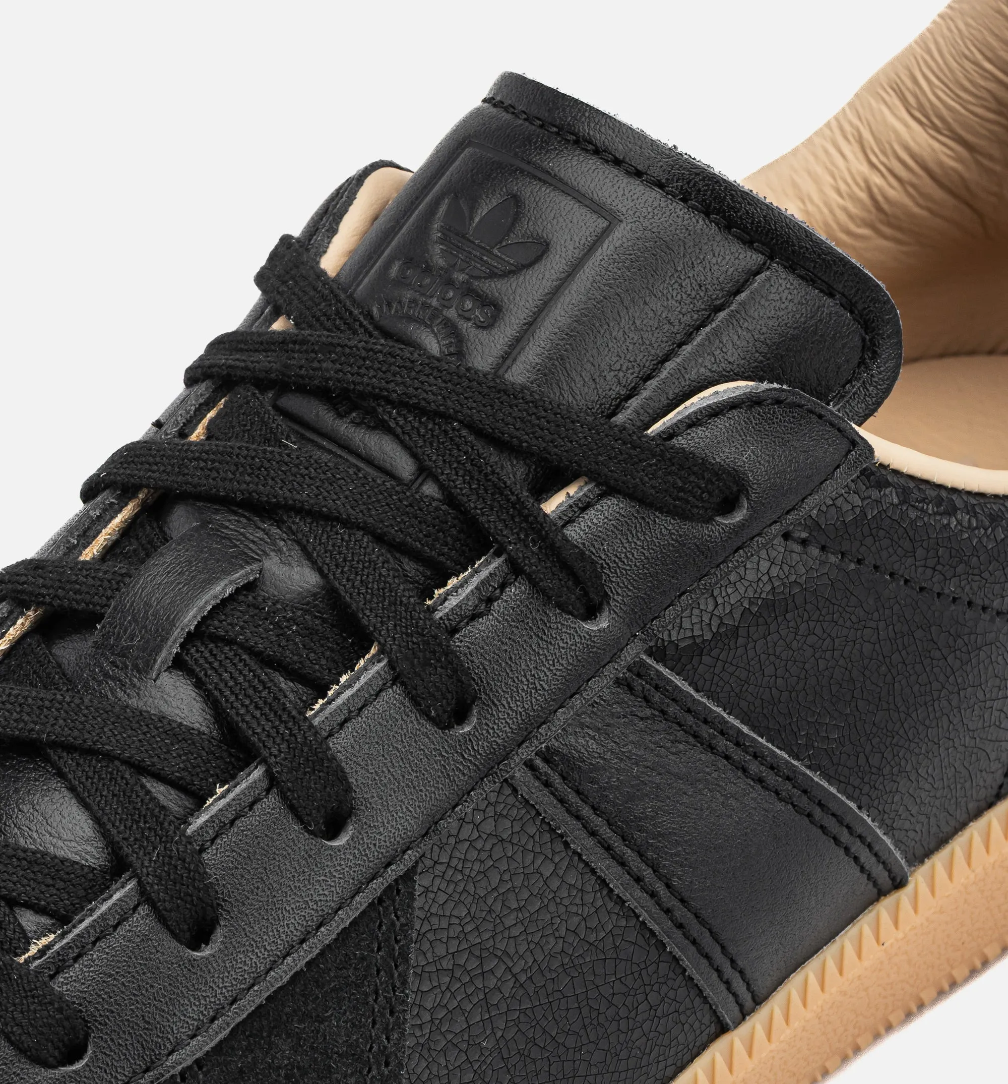 Bw Army Mens Lifestyle Shoe - Black/Gum Forefoot Support