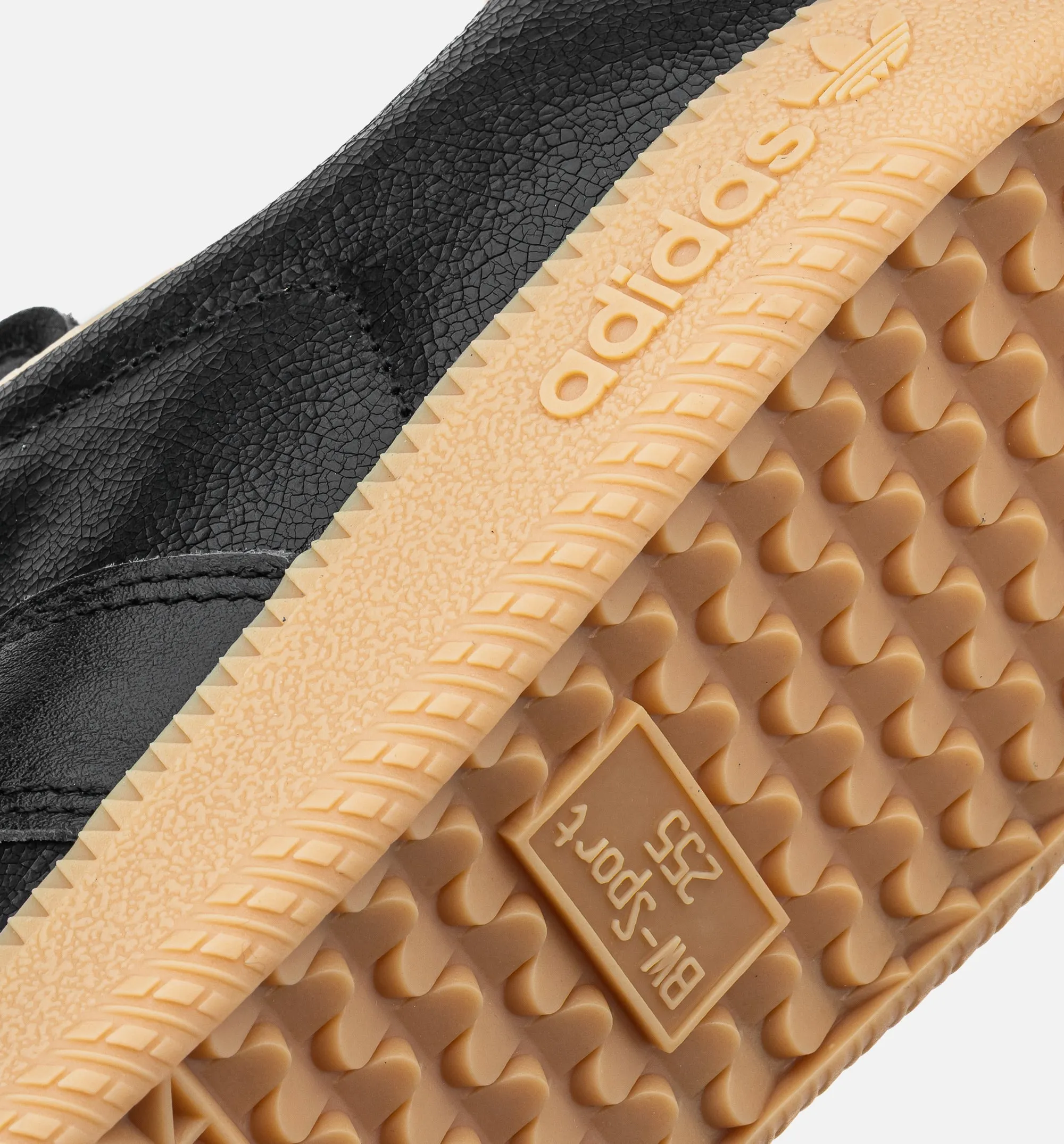 Slip-On Driving Shoes Soft Shaft Bw Army Mens Lifestyle Shoe - Black/Gum