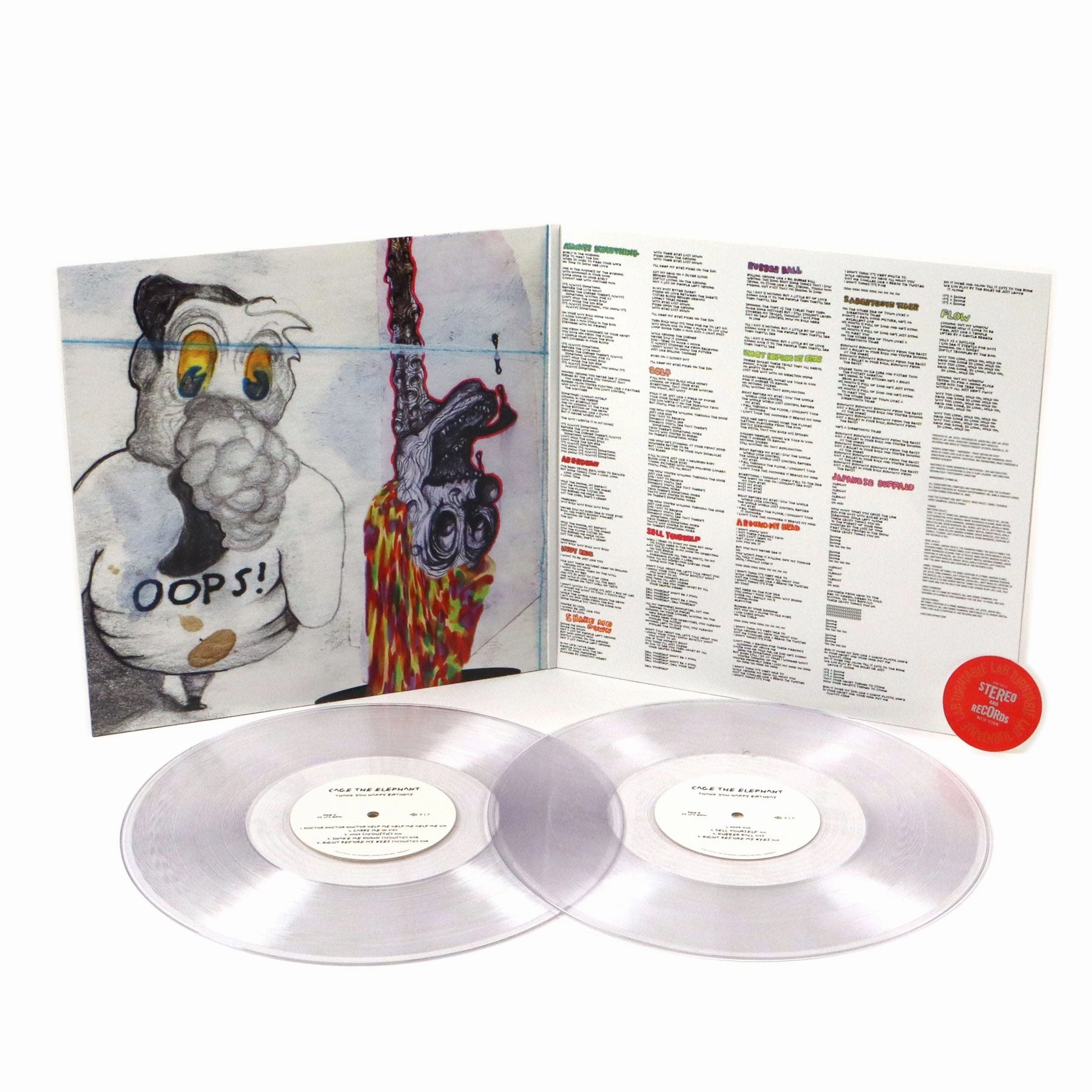 Cage The Elephant: Thank You Happy Birthday (Colored Vinyl) Vinyl 2LP