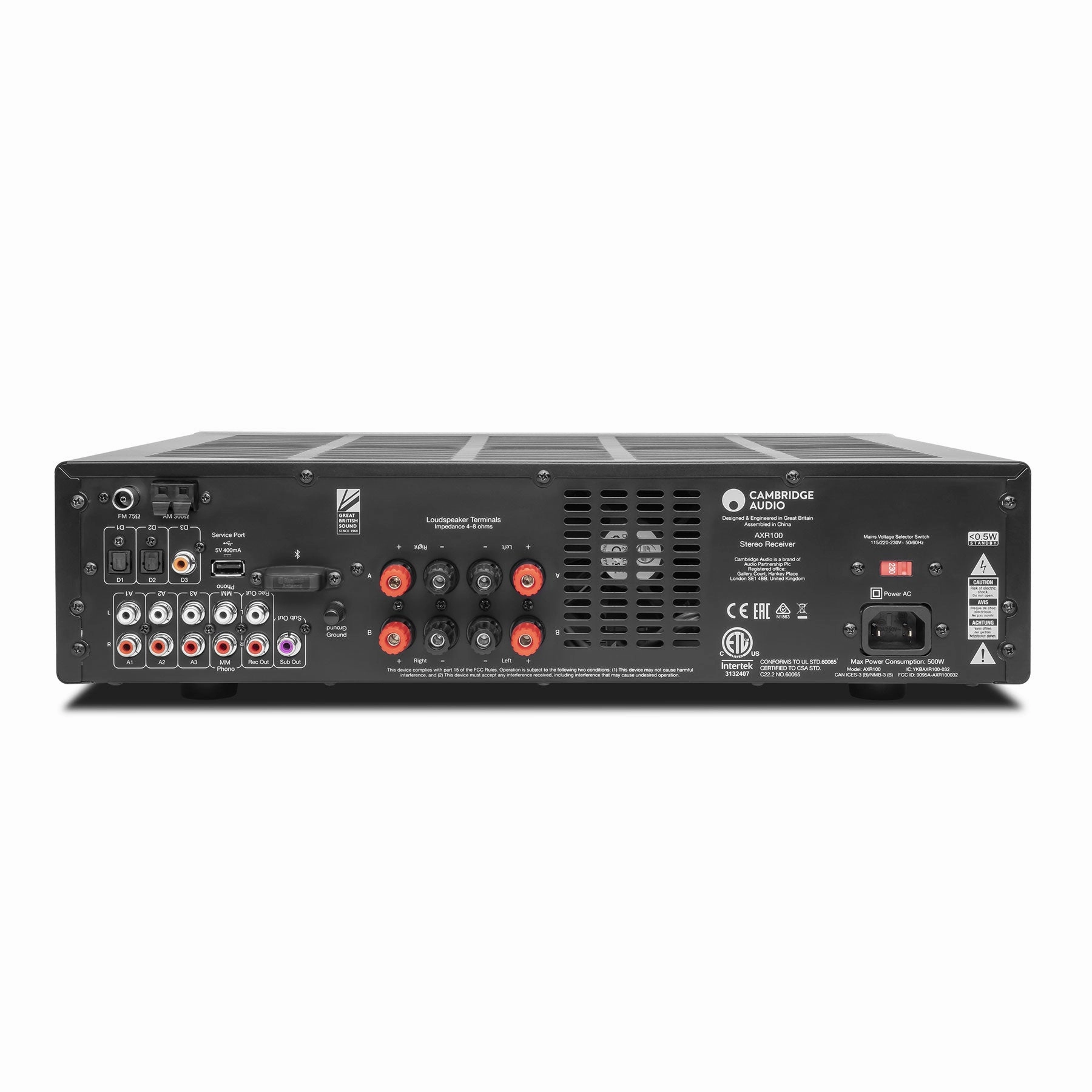 Cambridge Audio: AXR100 Stereo Receiver Amplifier w/ Bluetooth