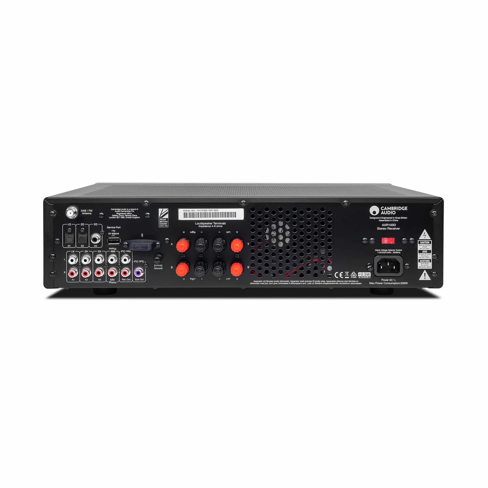Cambridge Audio AXR100D Stereo Receiver with DAB 