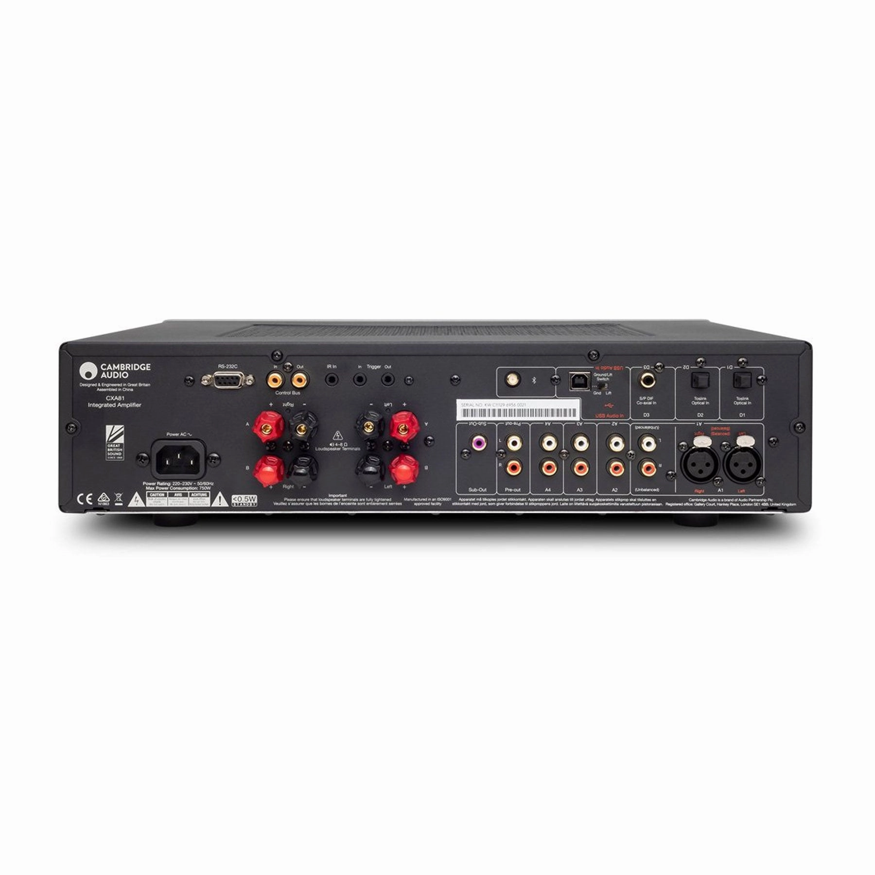 Cambridge Audio: CXA81 Amplifier w/ Bluetooth