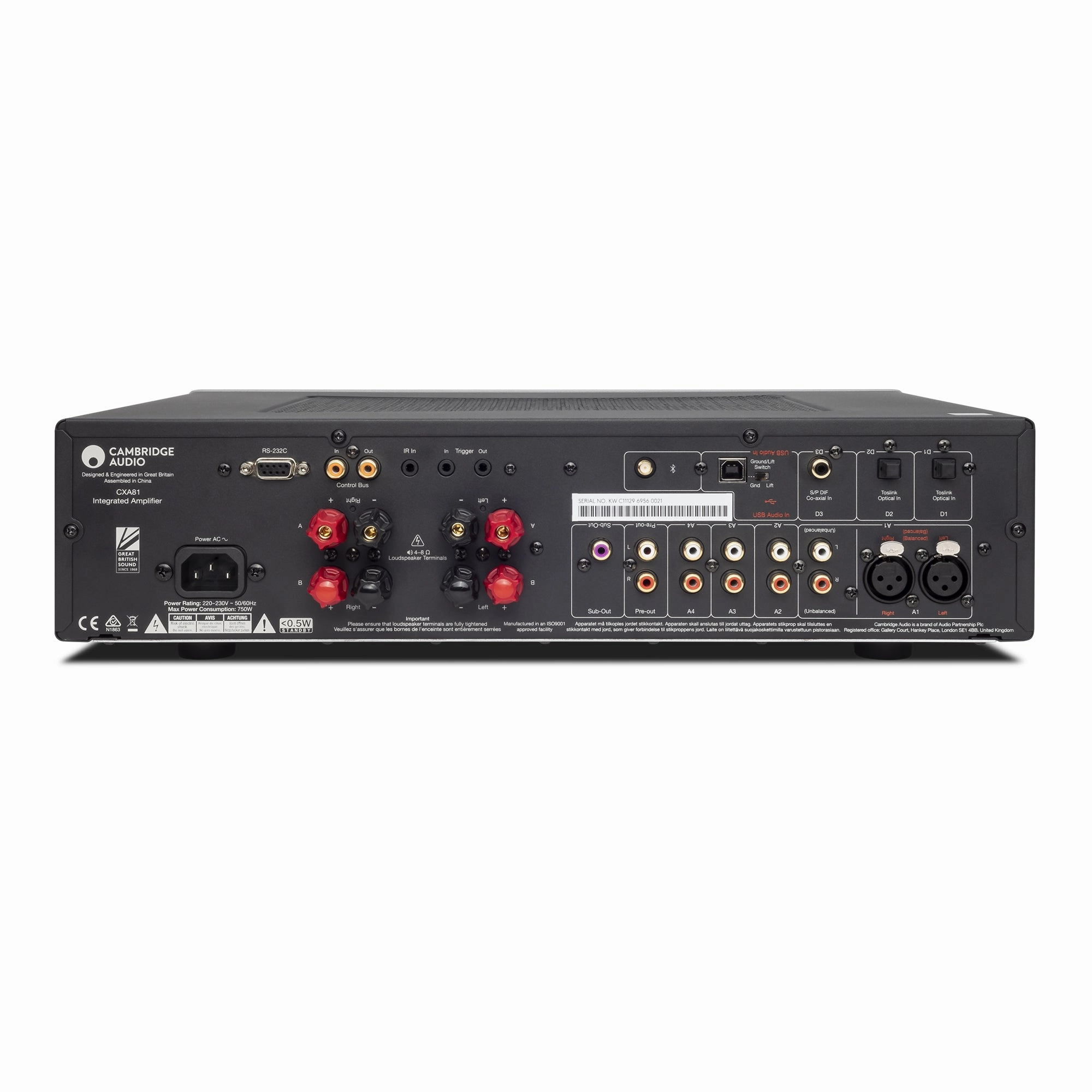 Cambridge Audio CXA81 MKII Integrated Amplifier
