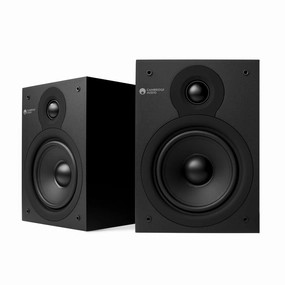 Cambridge Audio: SX-50 Bookshelf Speaker - Matte Black / Pair hi-fi digital music server,hi-fi speaker wall mount,hi-fi amp upgrade