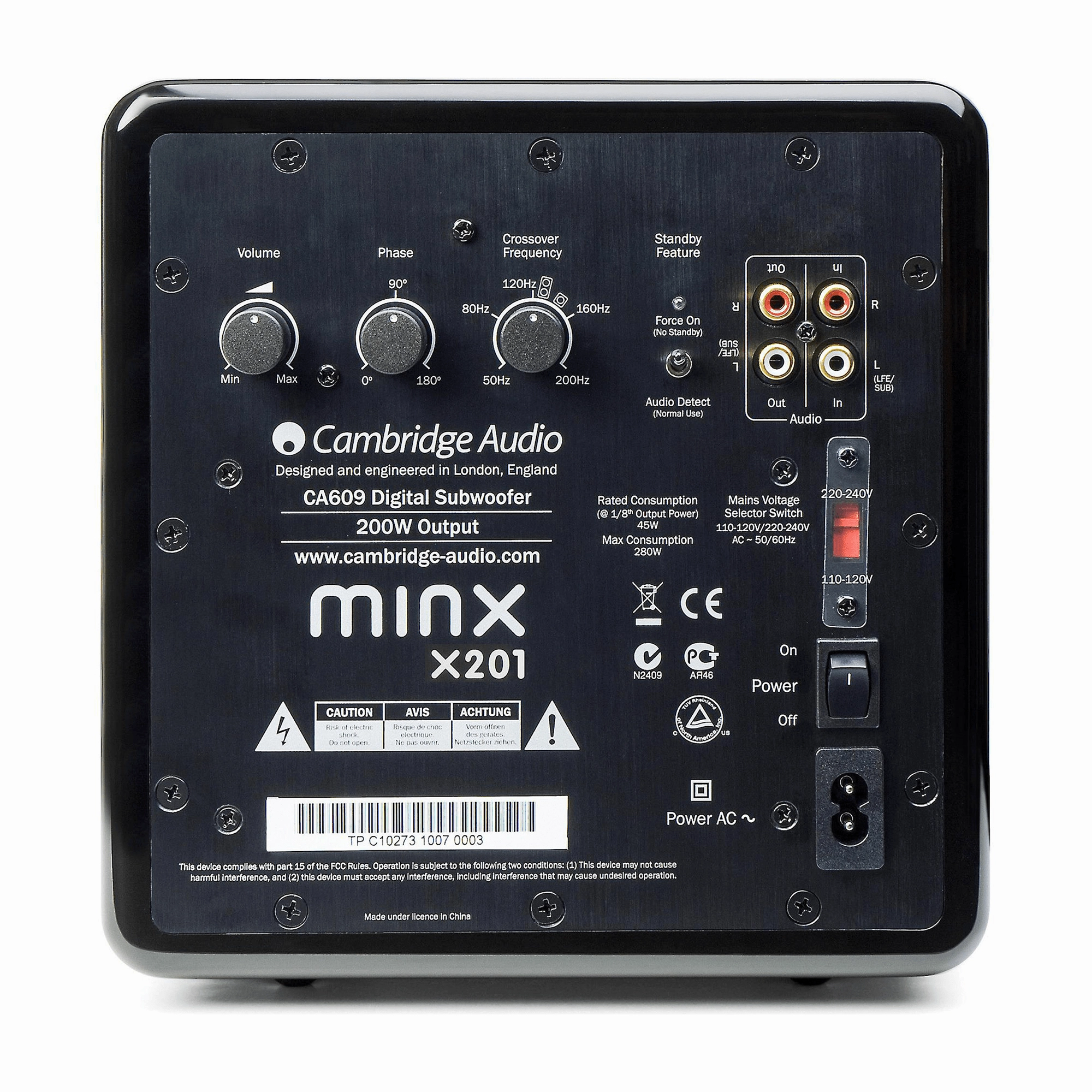 Cambridge Audio X201 Subwoofer
