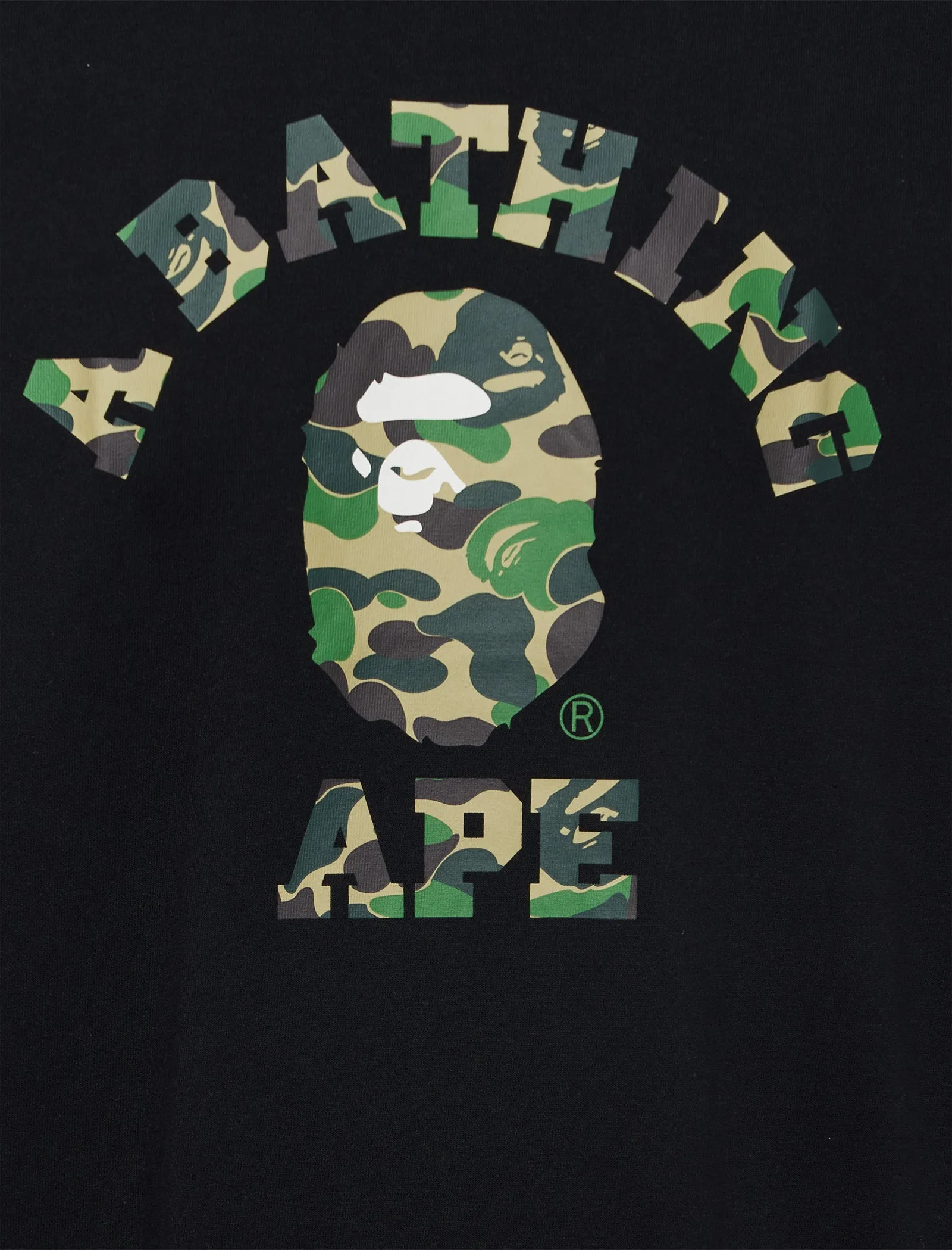 Camo College Tee Turtle Neck