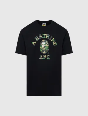 Hood Feature Quality Camo College Tee