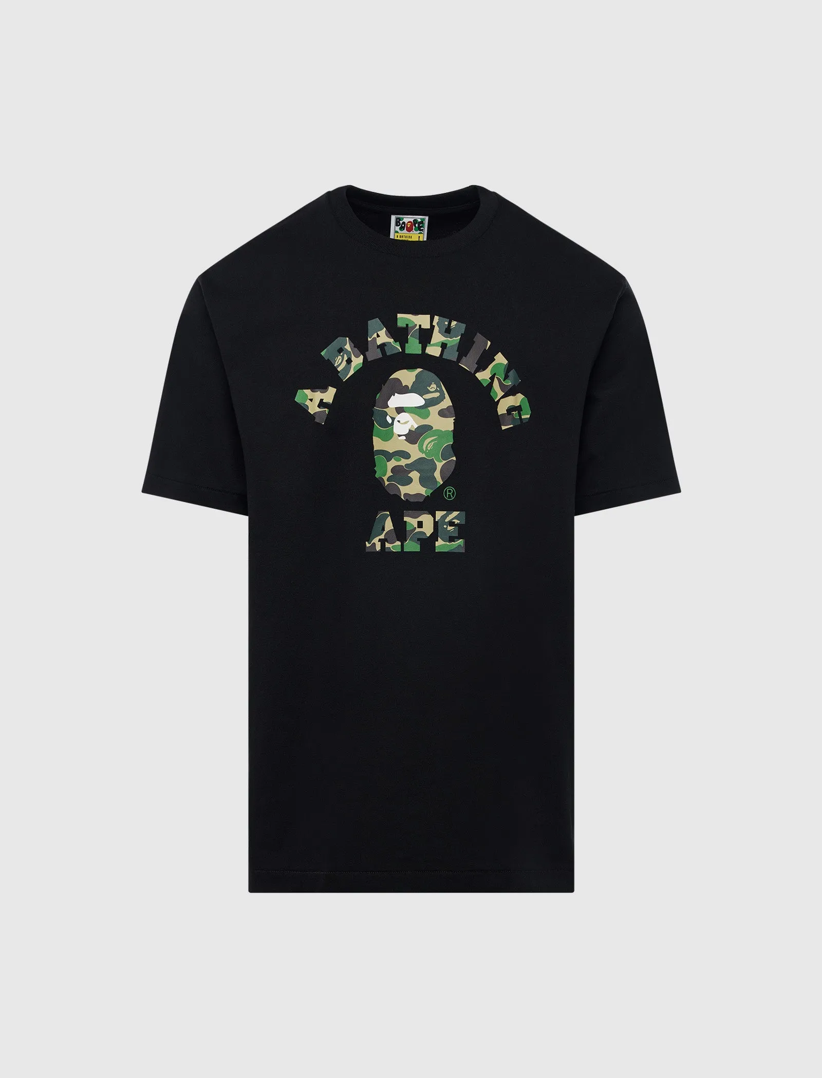 Hood Feature Quality Camo College Tee