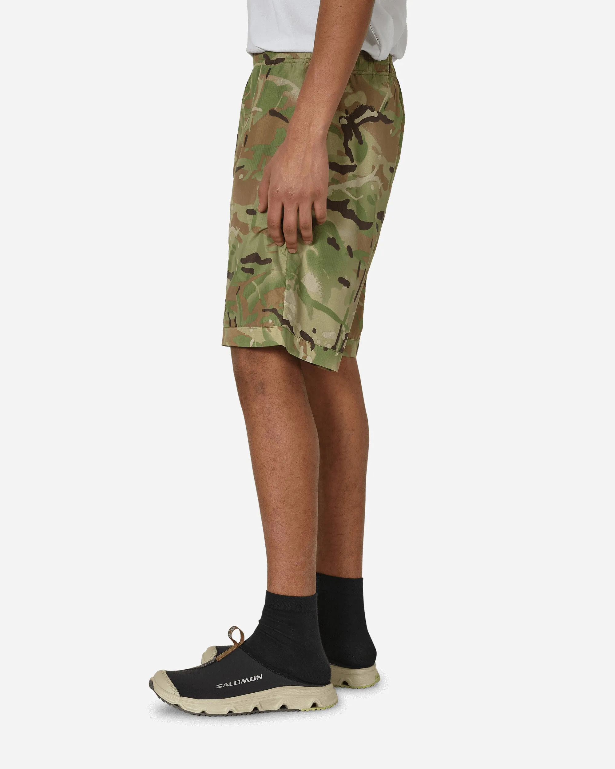 Loop Layer Camo Logo Shorts Camouflage