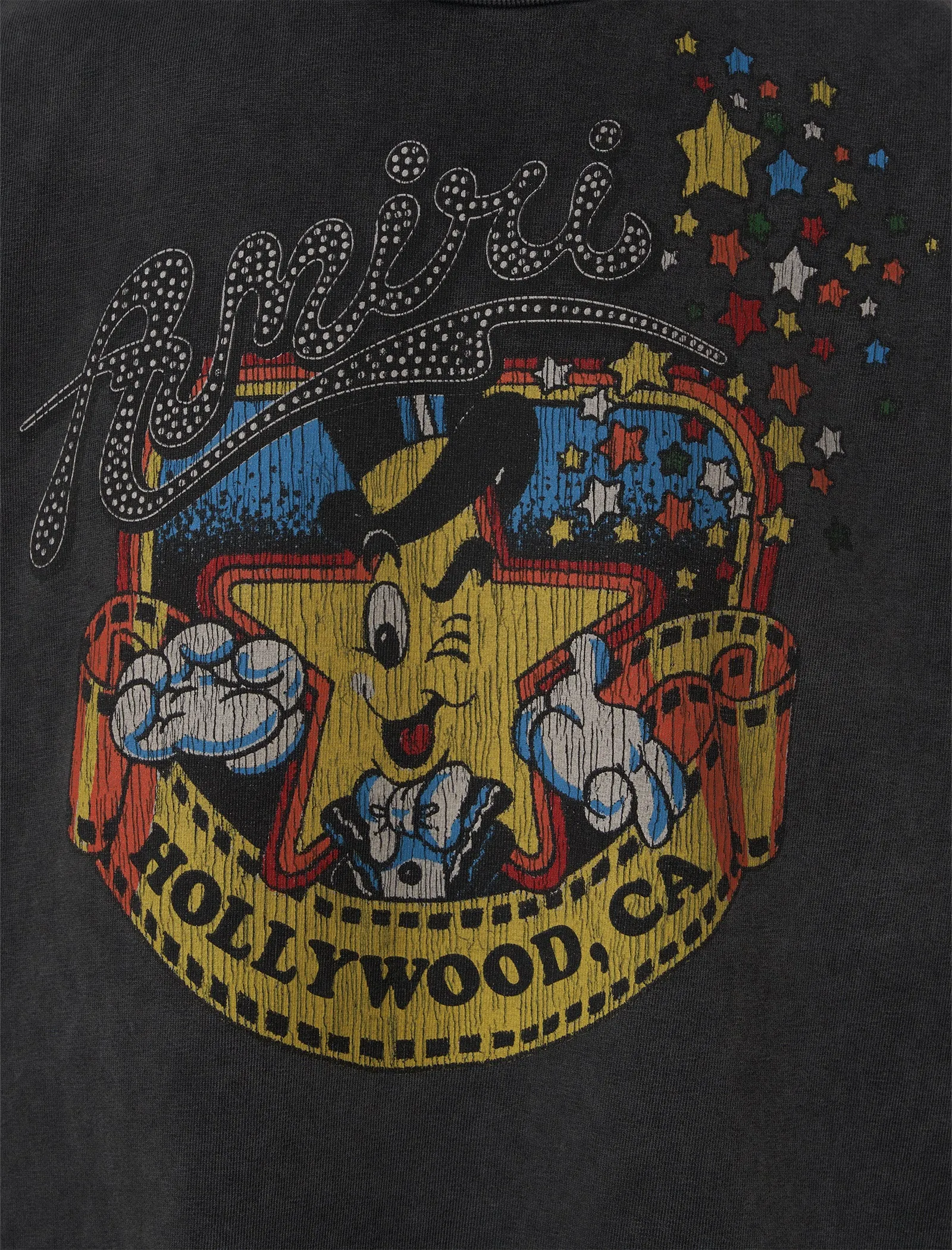 Split Hem Style Premium-Quality Mr. Hollywood Oversized Tee