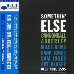 Cannonball ADDERLEY - Somethin' Else (Reissue) (Limited 180 Gram Blue) (Limited 180 Gram Blue) (Arrives in 21 Days)