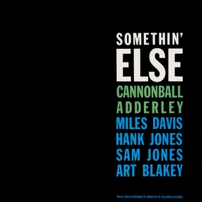 Cannonball Adderley  Somethin' Else (Arrives in 7 Days)