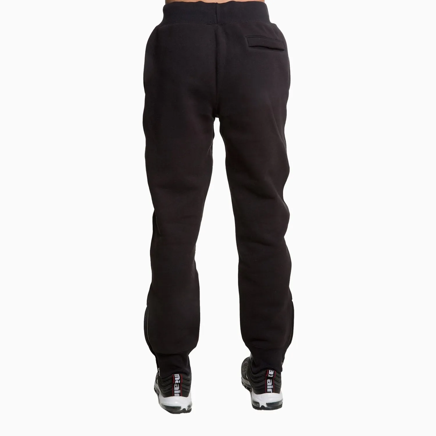 Men'S Reverse Weave Colorblock Track Pant Stockinette Stitch