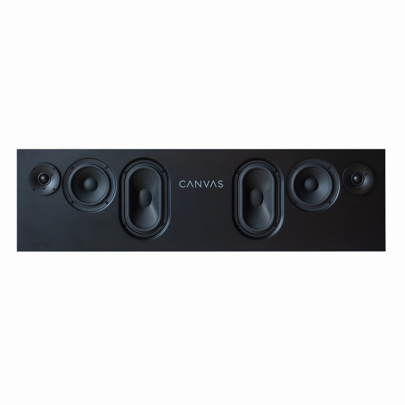 CANVAS High End HiFi TV Speaker Unit Only (Each) hi-fi analog preamp,hi-fi dynamic range audio,hi-fi stereo for TV