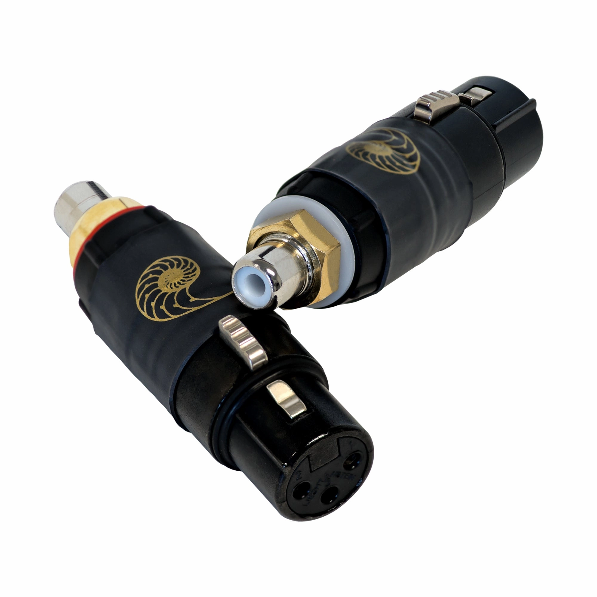 Cardas Audio Gold Female RCA to Female XLR Adapter (Pair) hi-fi hi-res music player,hi-fi FLAC player,hi-fi DSD player