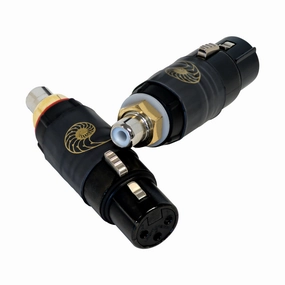 Cardas Audio Gold Female RCA to Female XLR Adapter (Pair) hi-fi hi-res music player,hi-fi FLAC player,hi-fi DSD player