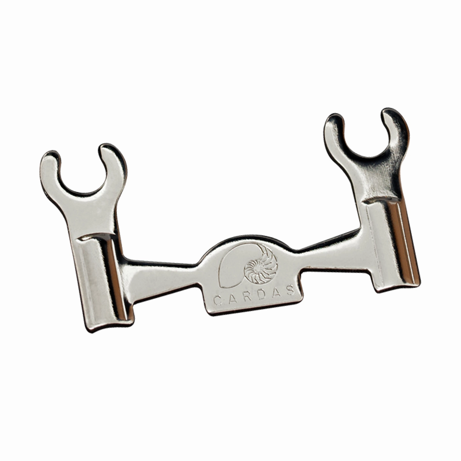 Cardas Audio Rhodium over Silver Plated Bi-Wire Jumper Plate - each hi-fi streaming amp,hi-fi audio streamer,hi-fi speaker positioning
