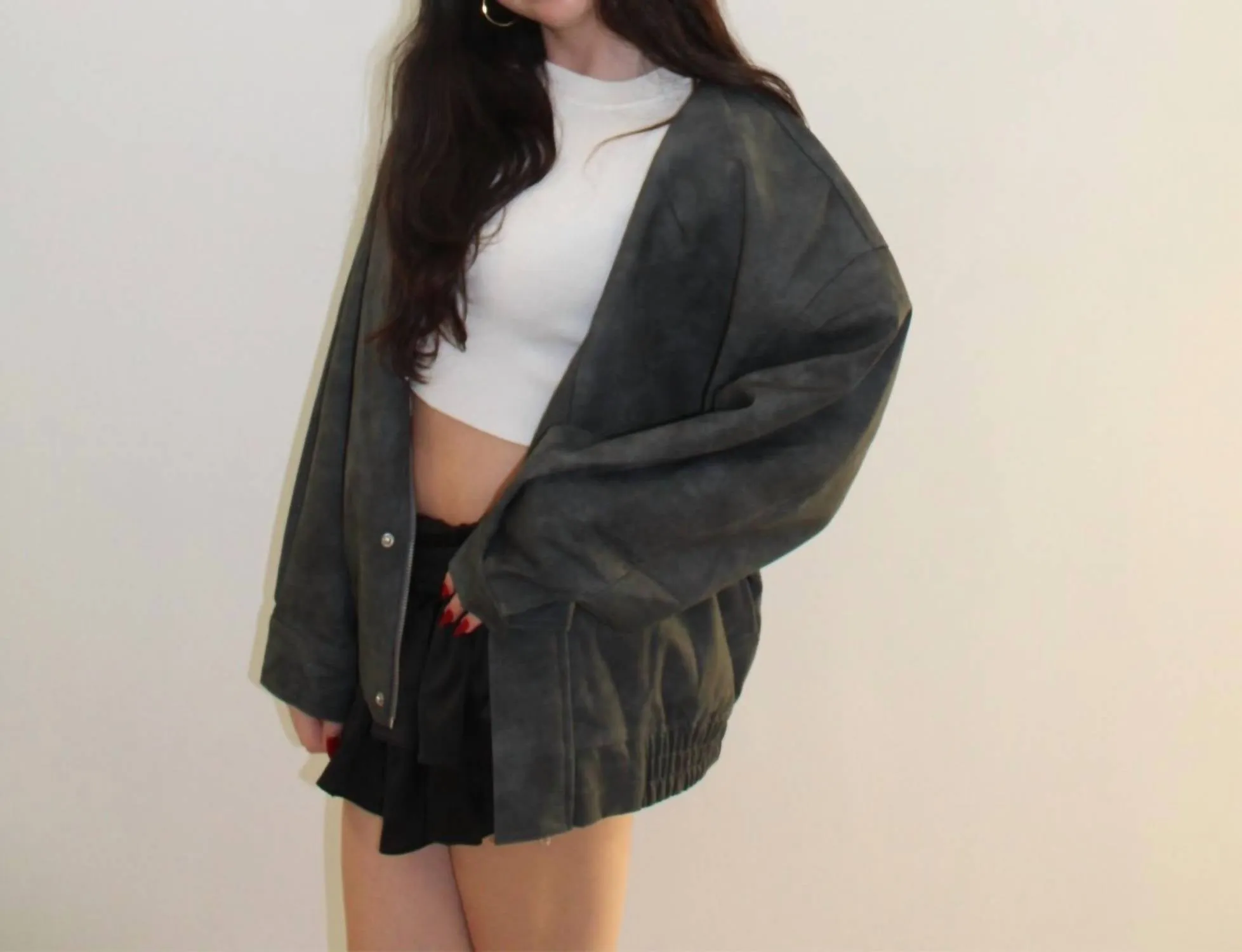 Veste Cardi en gris