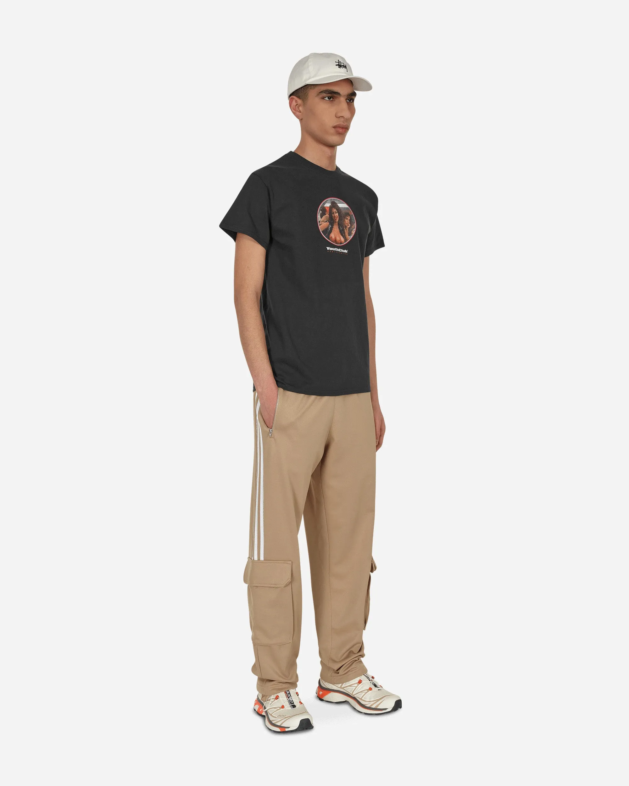 Comfort Dimension Aquamarine Lion Cargo Joggers Pants Beige