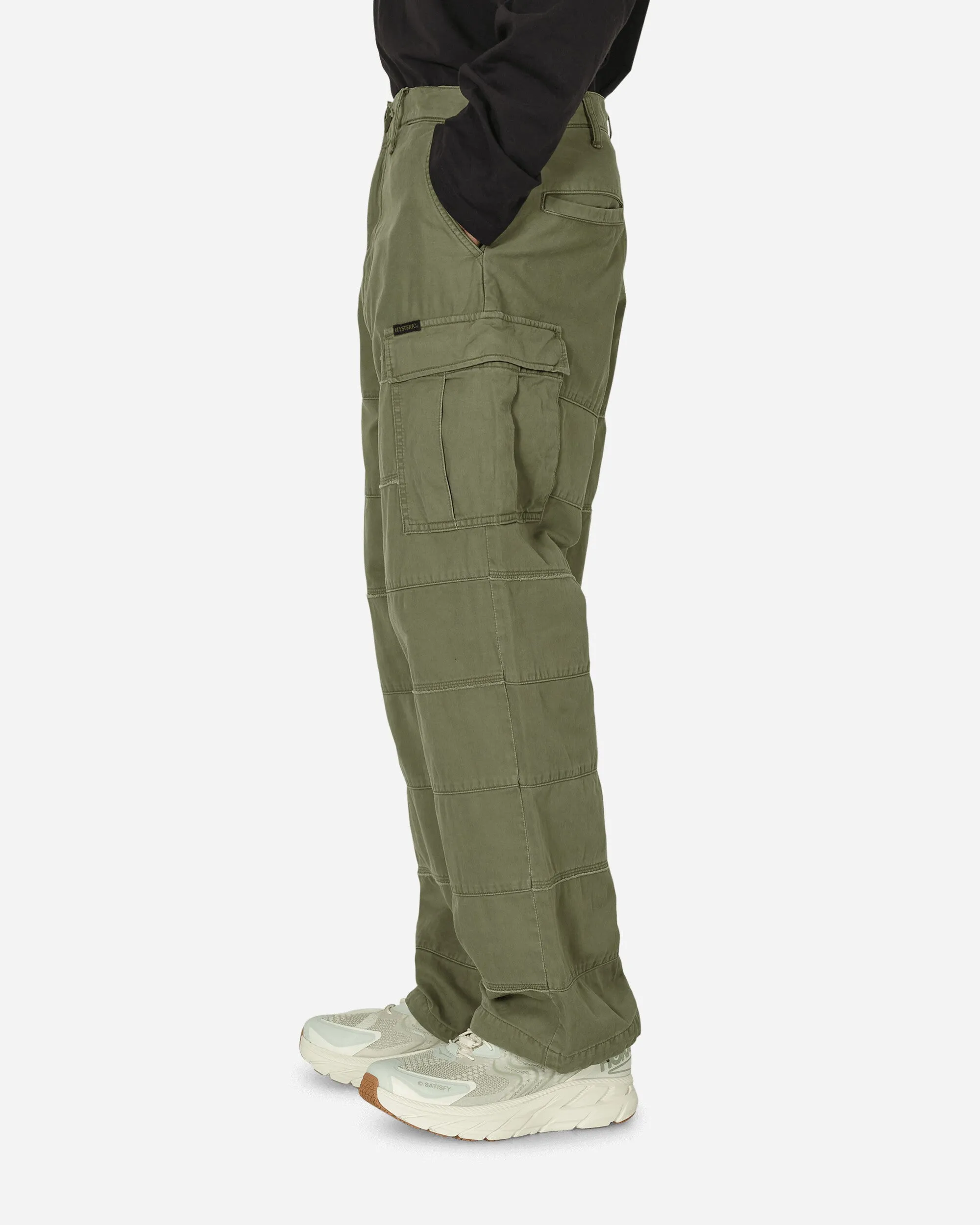 Smooth Corner Cargo Pants Khaki
