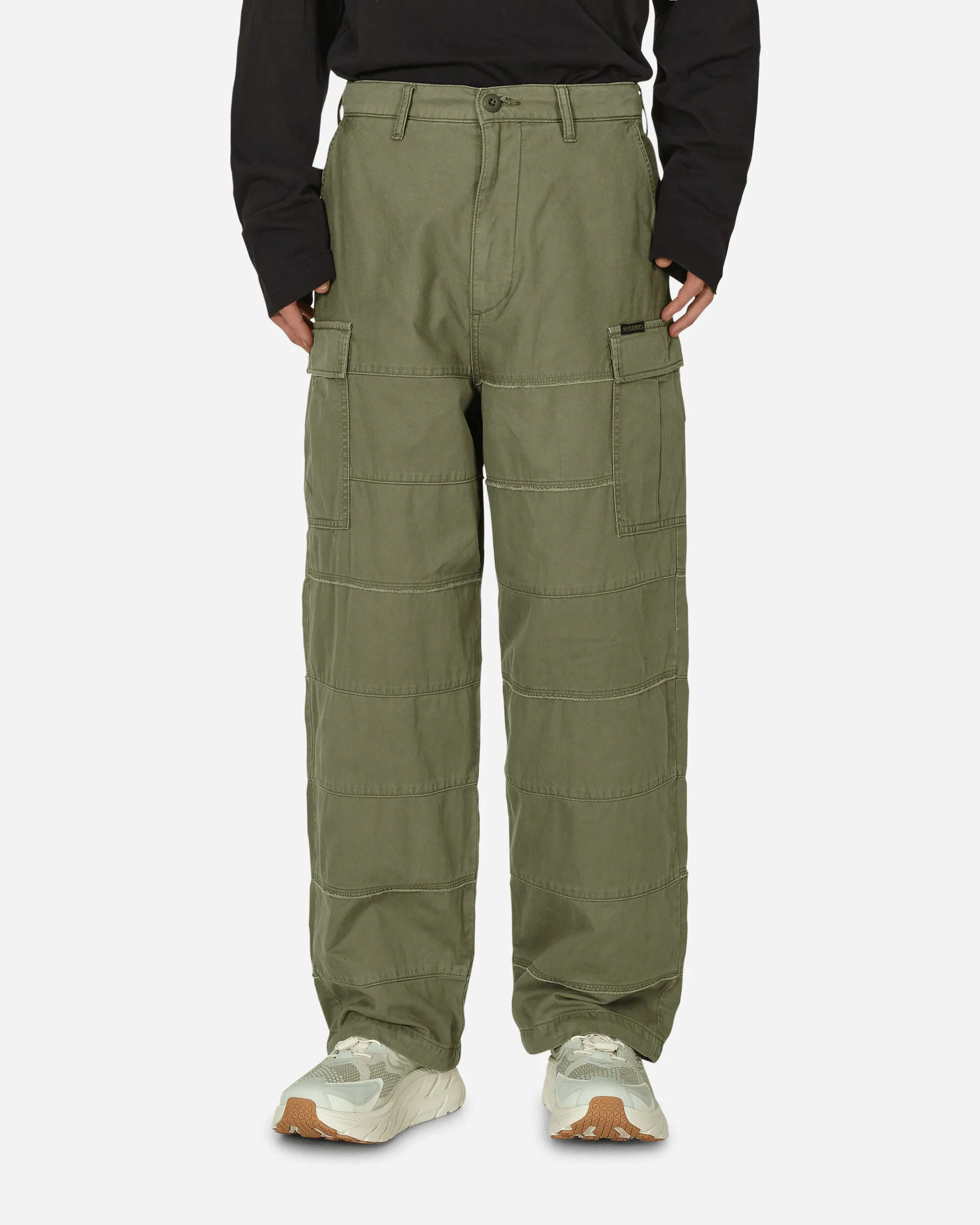 Supportive Ear Cargo Pants Khaki