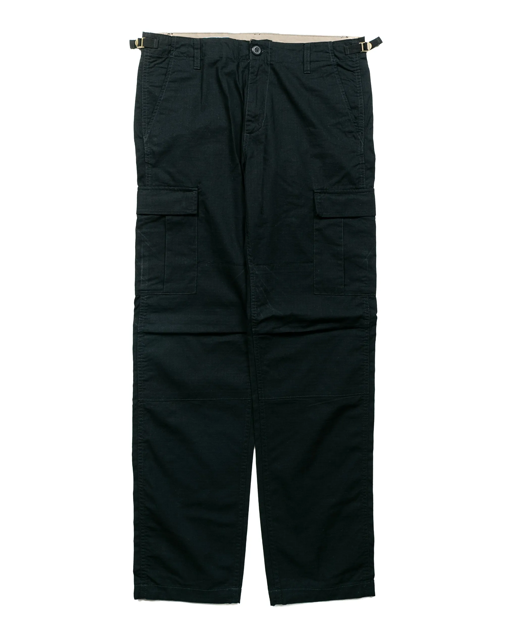 Carhartt W.I.P. Aviation Pant Black Rinsed Boxy-Design