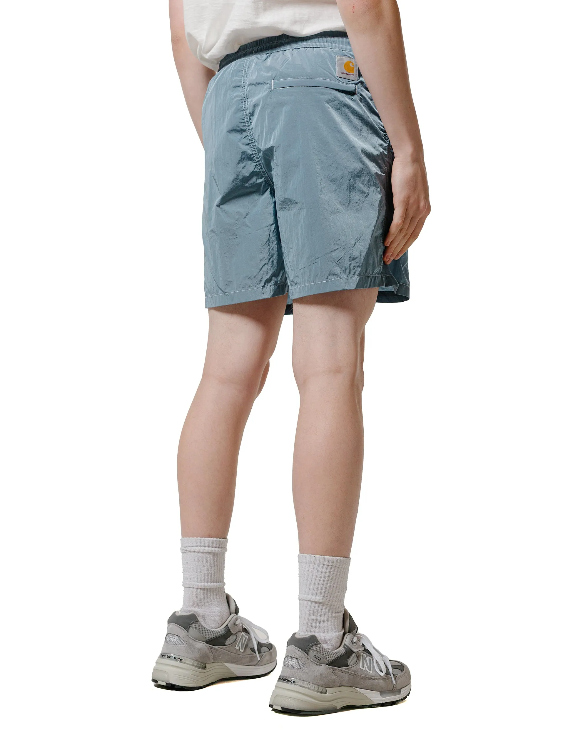 Comfortable Satin Ease Of Cleaning Carhartt W.I.P. Canby Swim Trunk Clay Blue/White