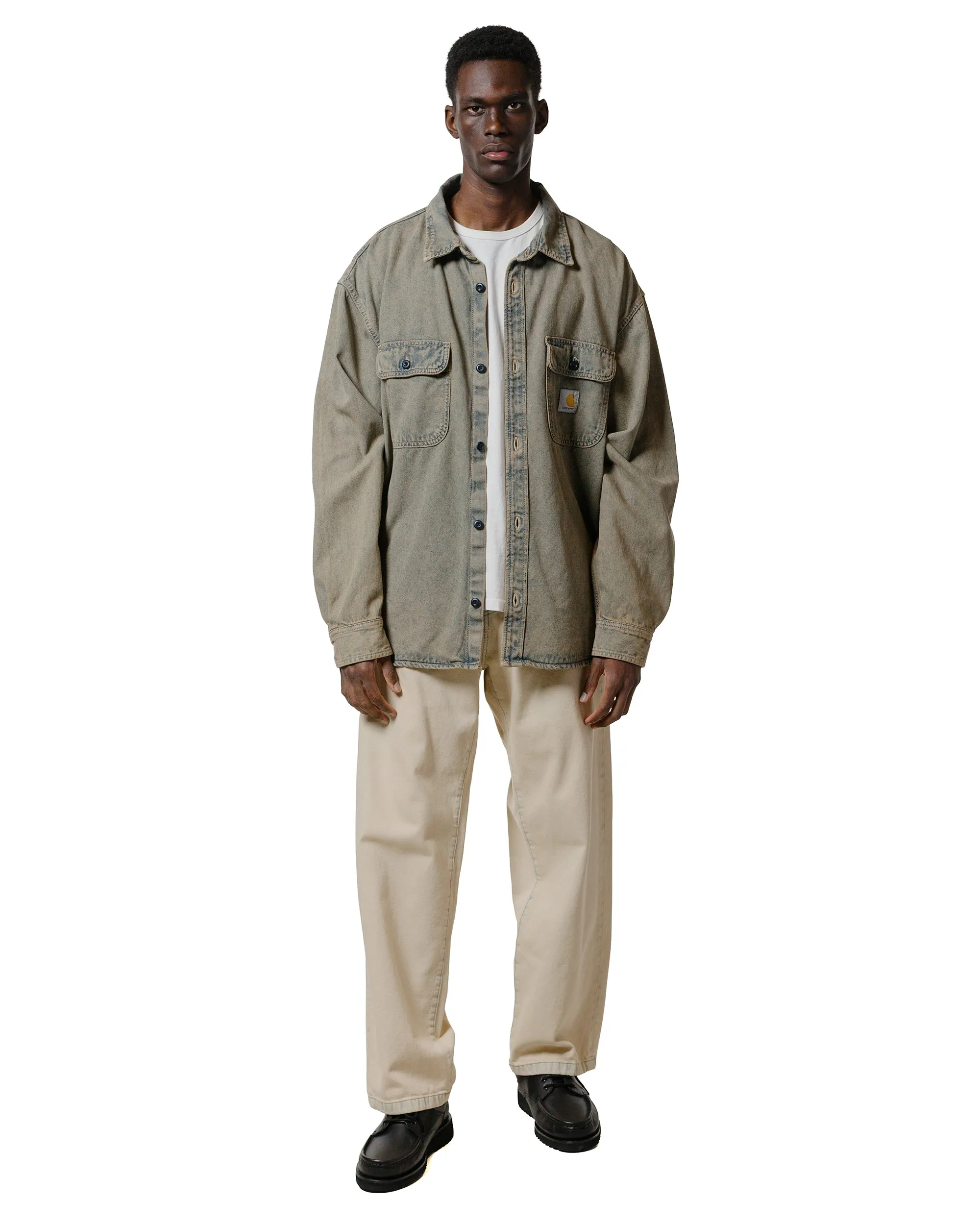 Nursing Dress Smart Look Carhartt W.I.P. Landon Pant Blue Sand Bleached