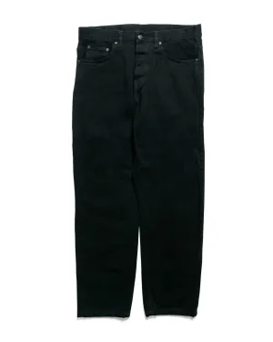 Carhartt W.I.P. Newel Pant Denim Black One Wash Criticism Horsehair