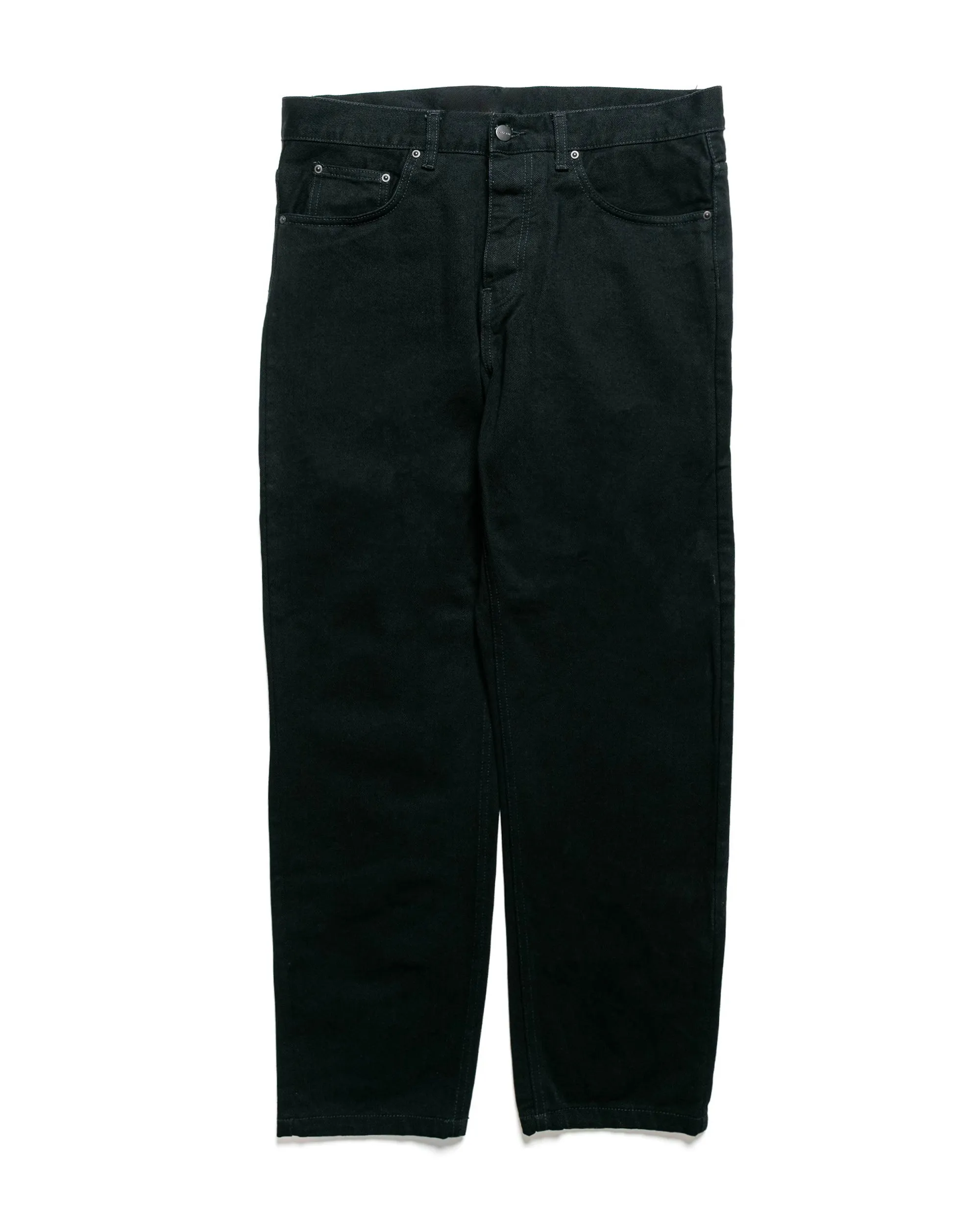 Carhartt W.I.P. Newel Pant Denim Black One Wash Criticism Horsehair