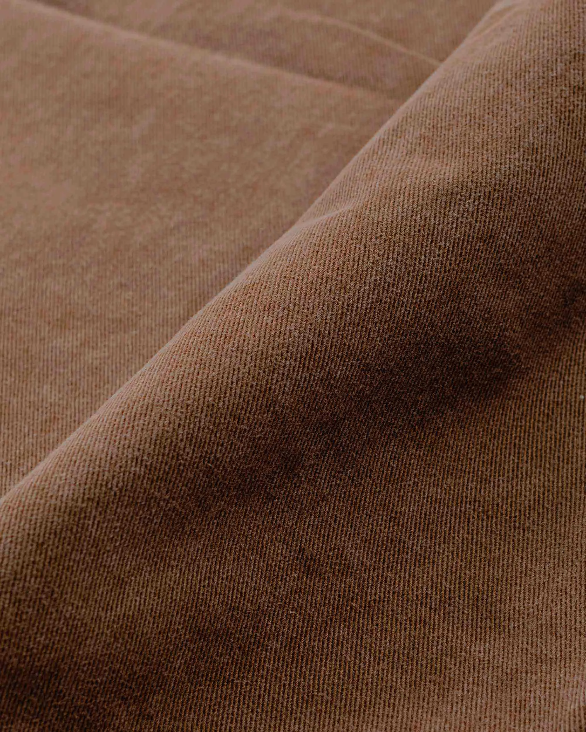 Fine Texture Rib Knit Carhartt W.I.P. Newel Pant Tamarind Worn Washed