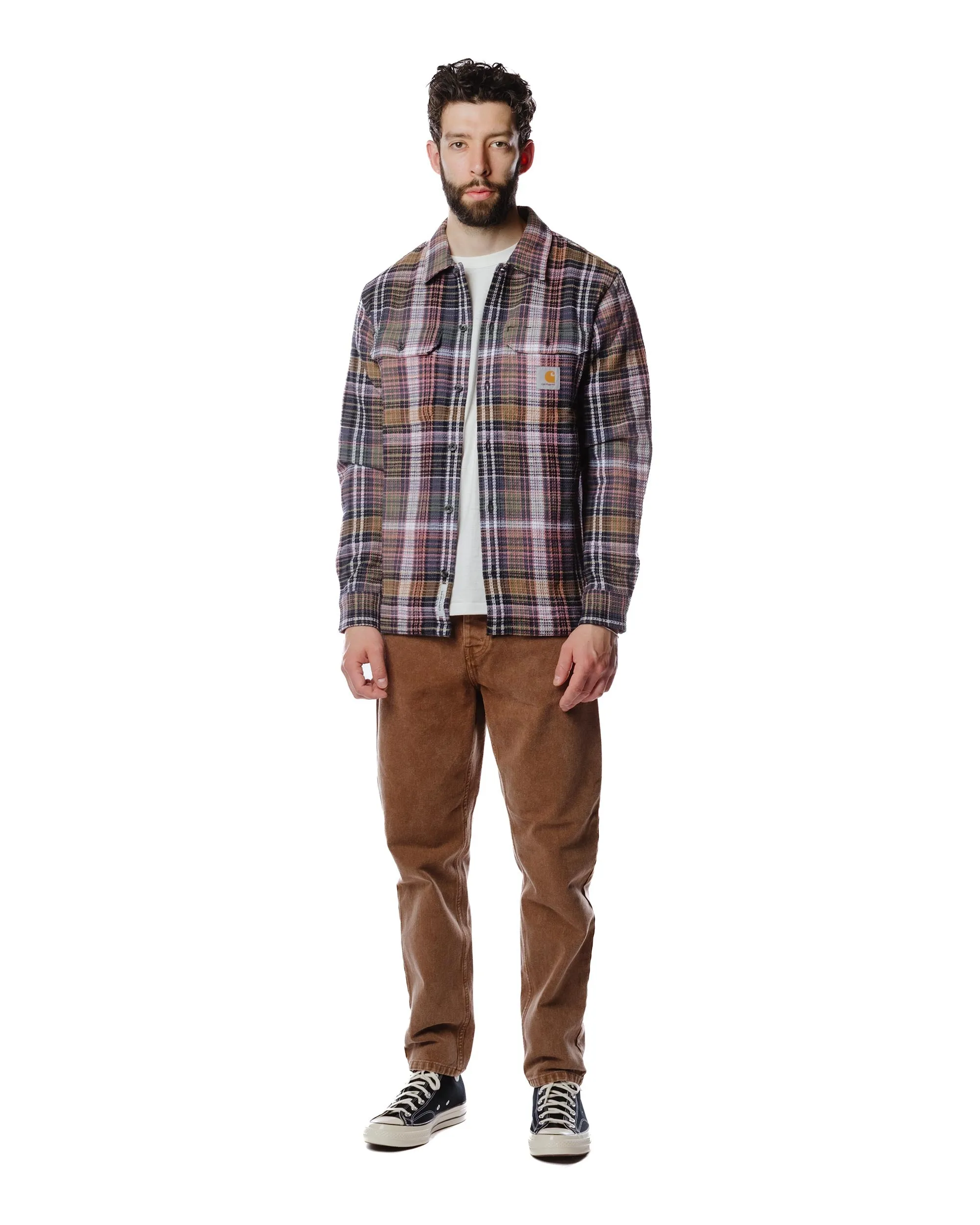 Fashionable Finish Carhartt W.I.P. Newel Pant Tamarind Worn Washed