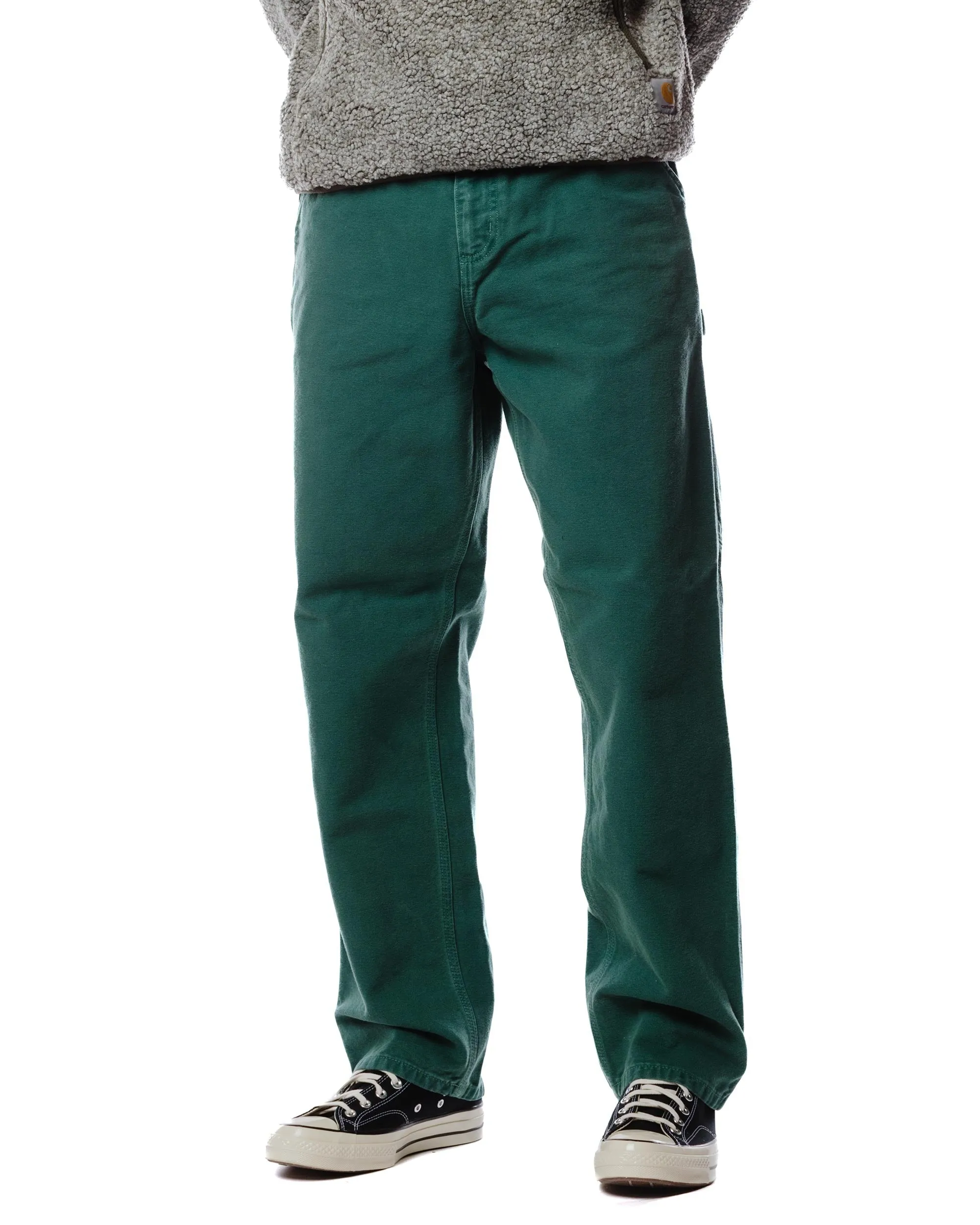Anti - microbial Material Carhartt W.I.P. Single Knee Pant Botanic Faded