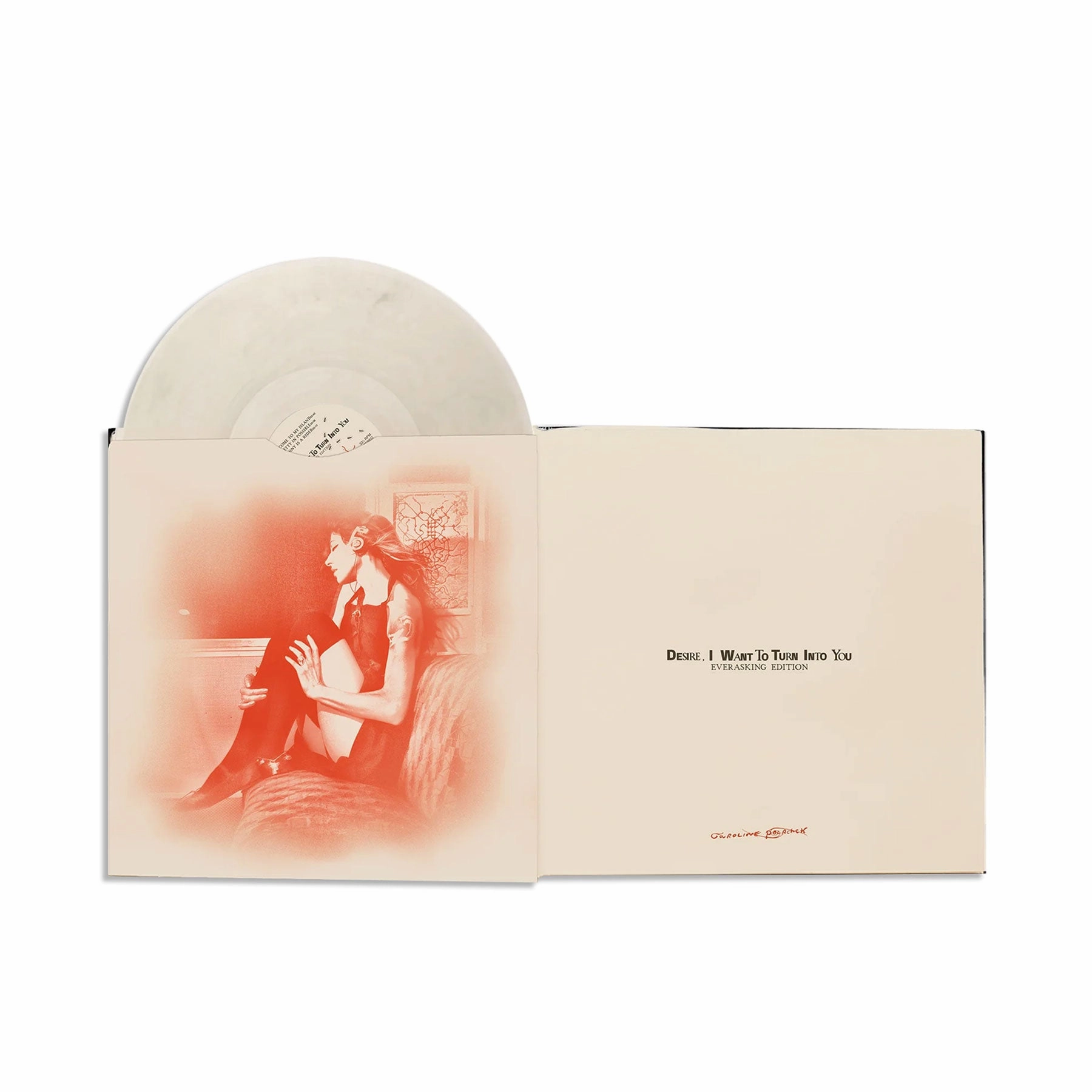 Caroline Polachek: Desire, I Want To Turn Into You - Everasking Edition (Colored Vinyl) Vinyl 2LP Book - PRE-ORDER