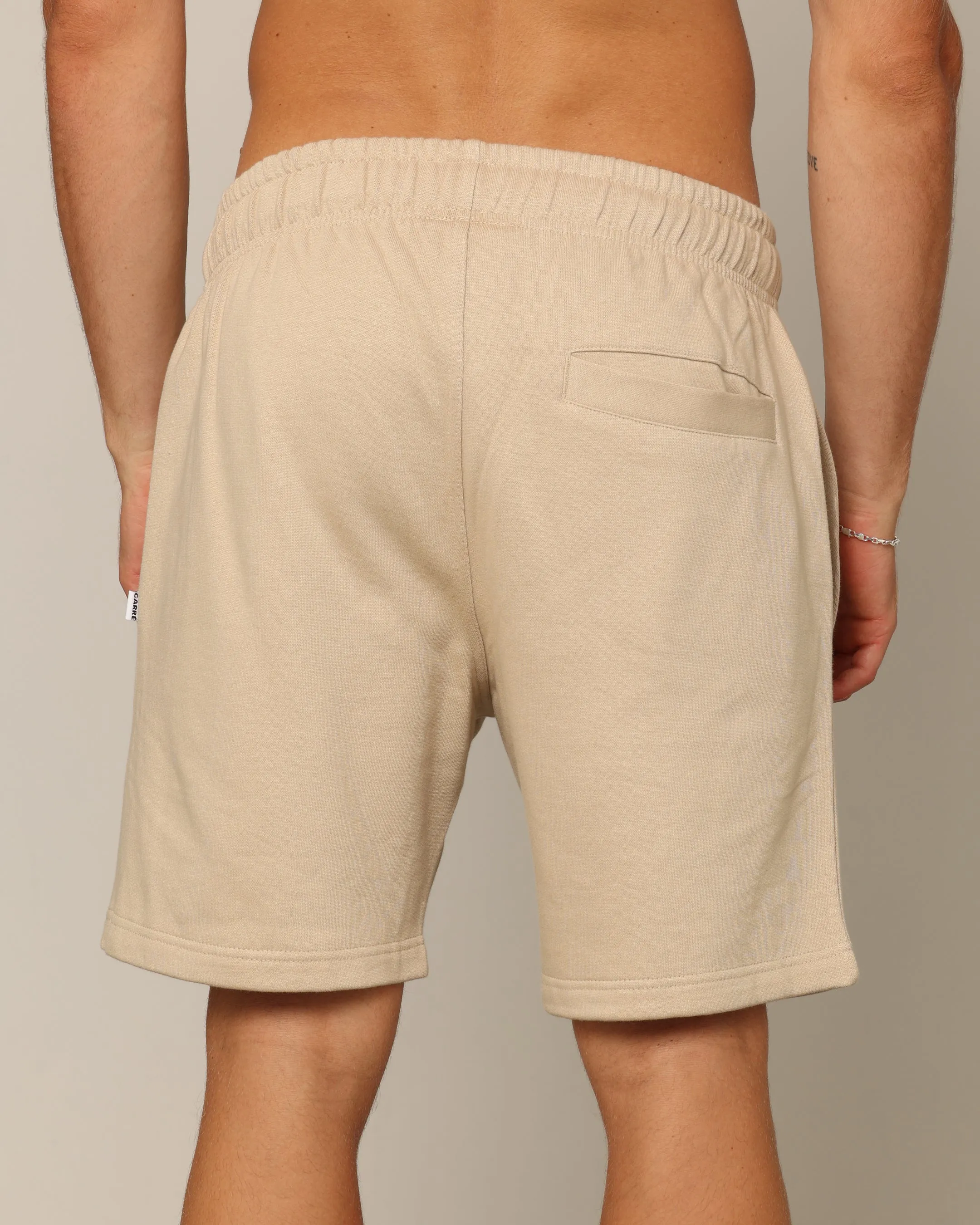 Short de survêtement classique Carré Blanc - Pierre