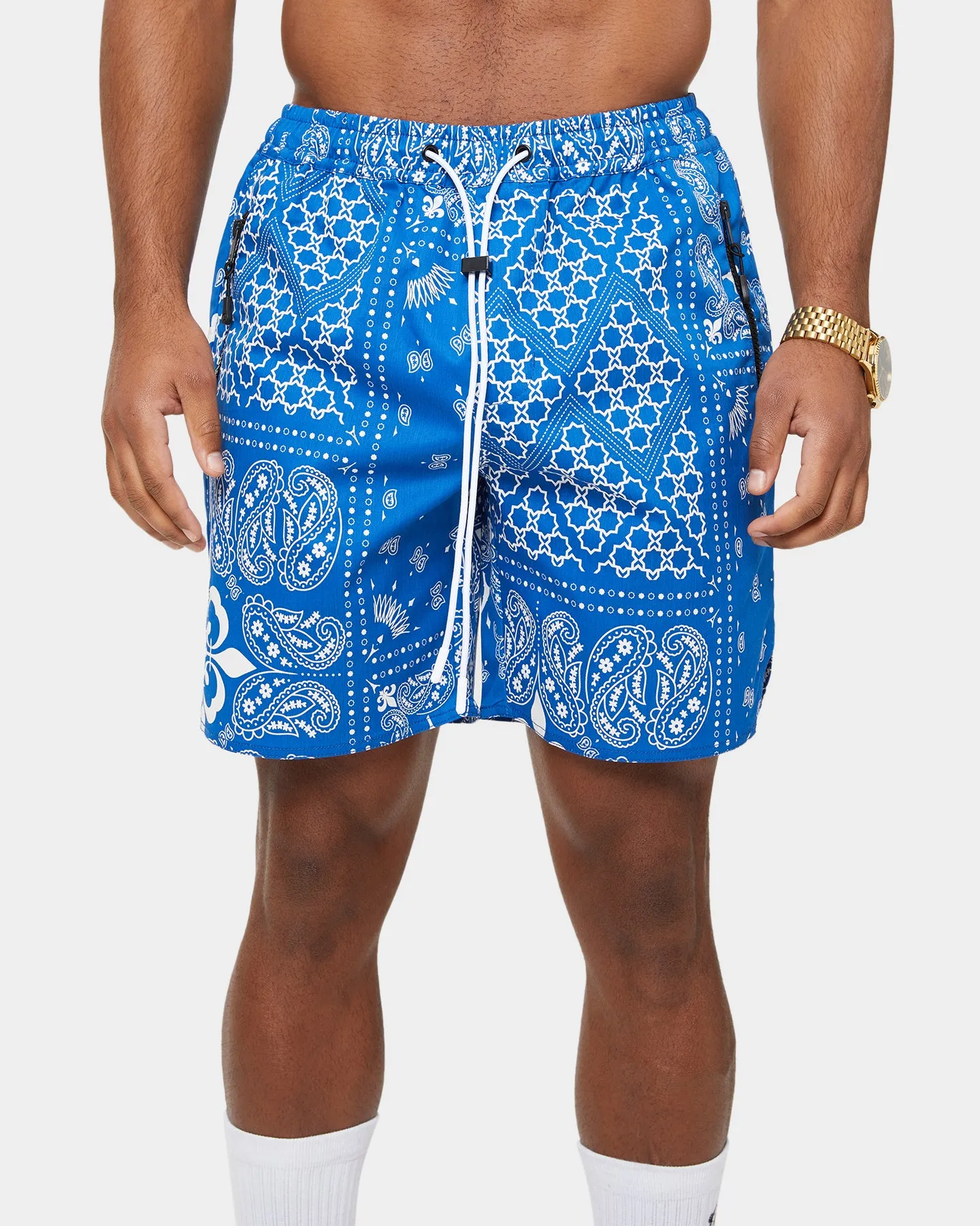 Shorty Carre Bandana Ultra LP Bleu