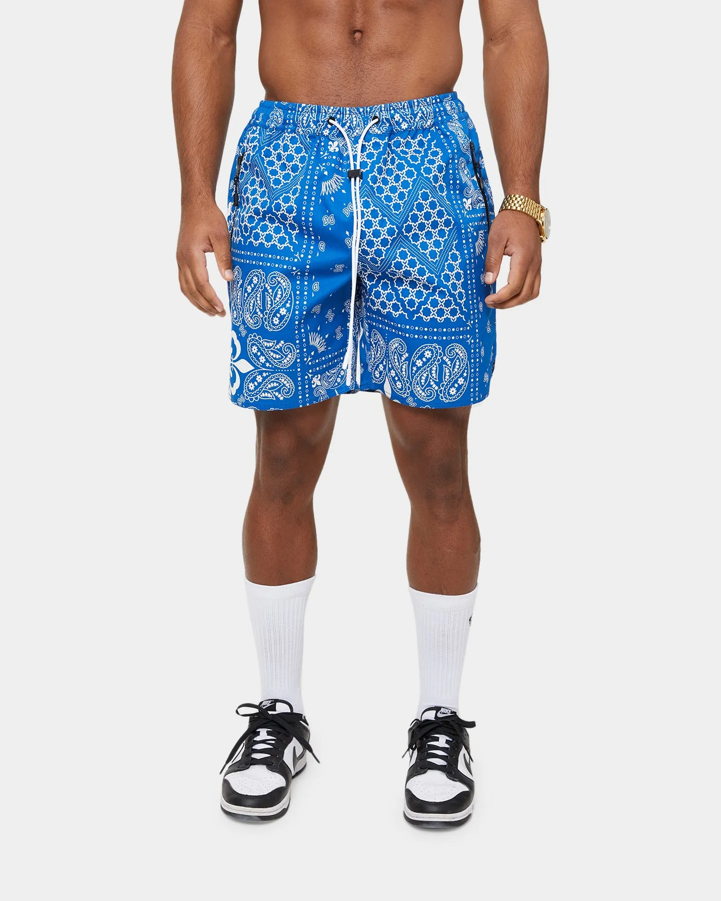 Shorty Carre Bandana Ultra LP Bleu