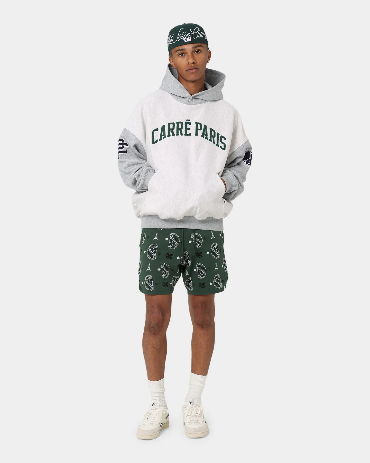 Carre Big Bandana Shorts Tricotés Vert