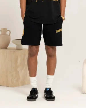 Short de sport Carre Decade Noir