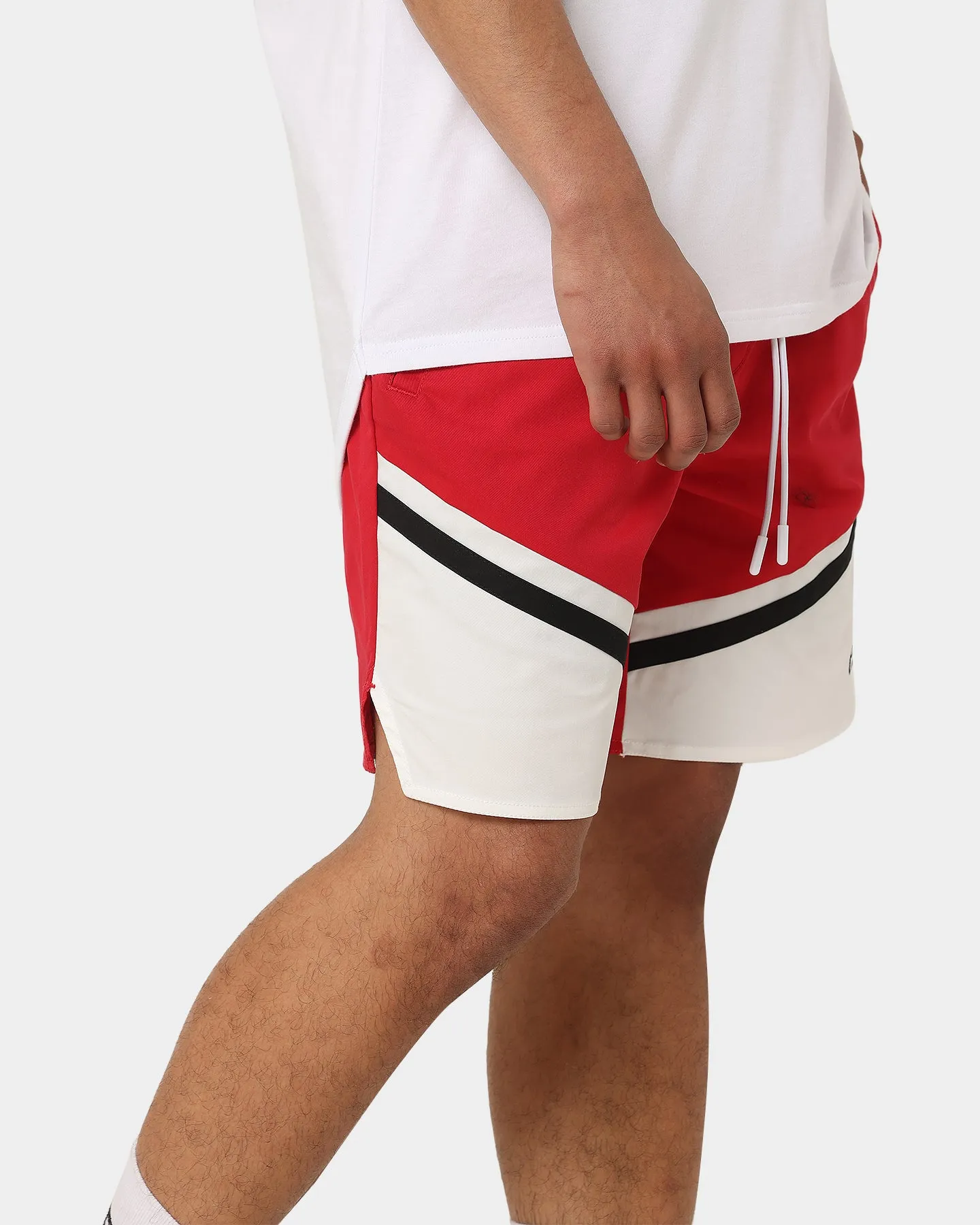 Short Carre Louis Rouge