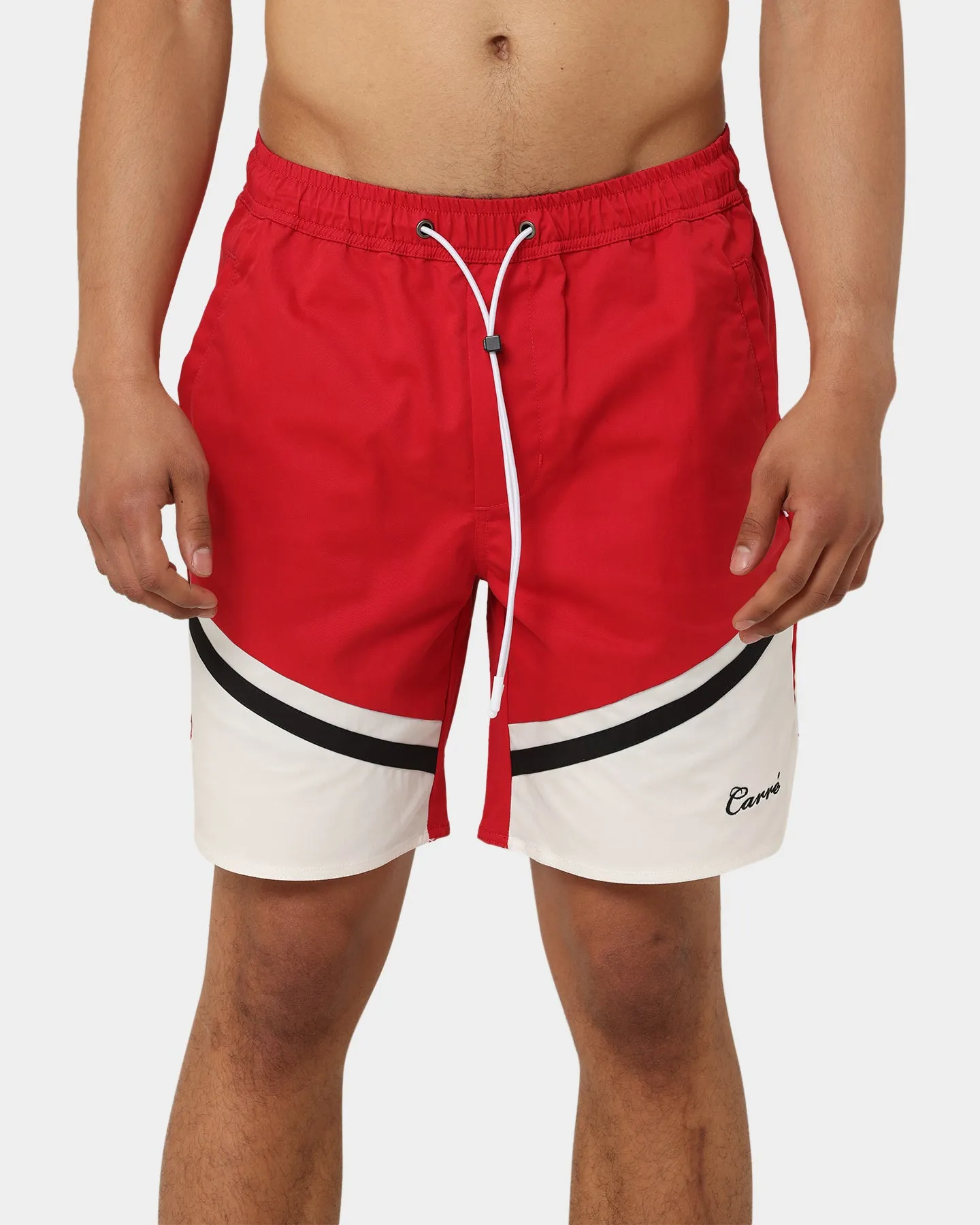 Short Carre Louis Rouge