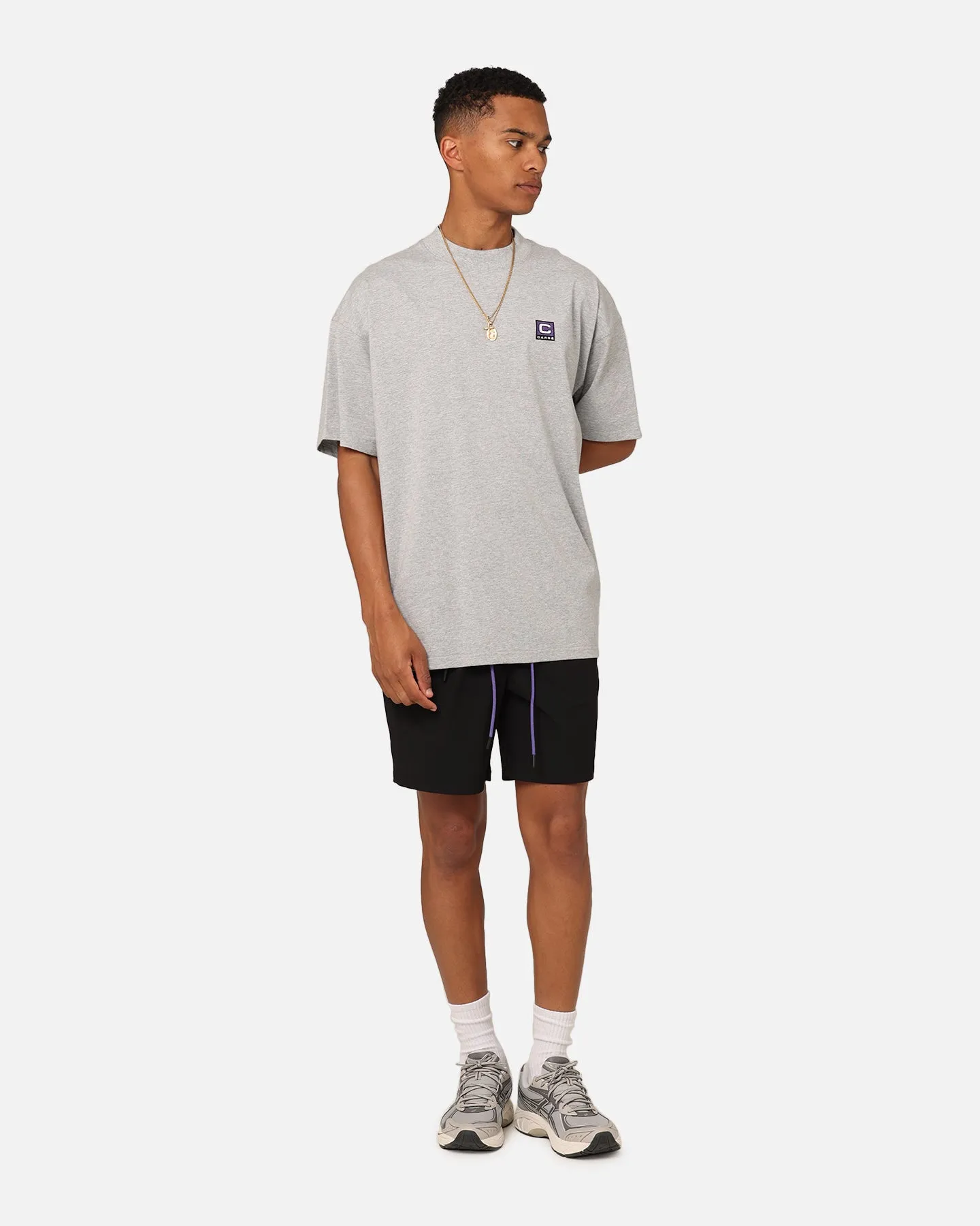 Short en Nylon Carre Pace Noir