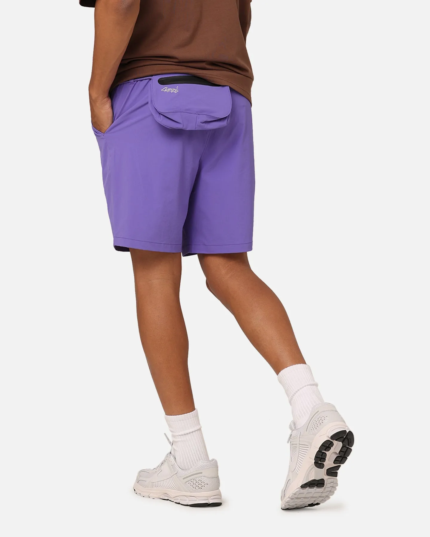 Short en Nylon Carre Pace Violet